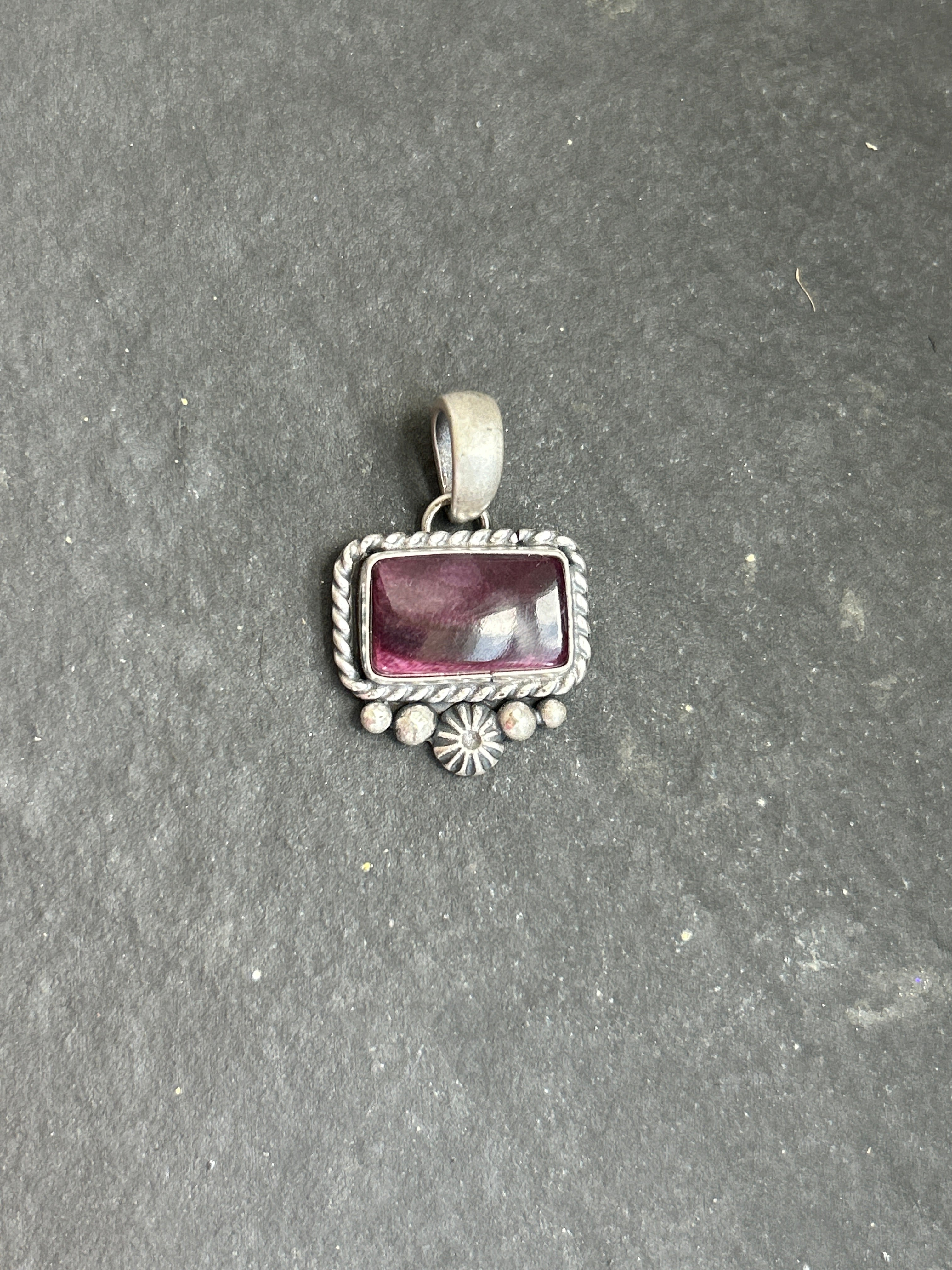Purple Spiny Oyster Mini Pendant