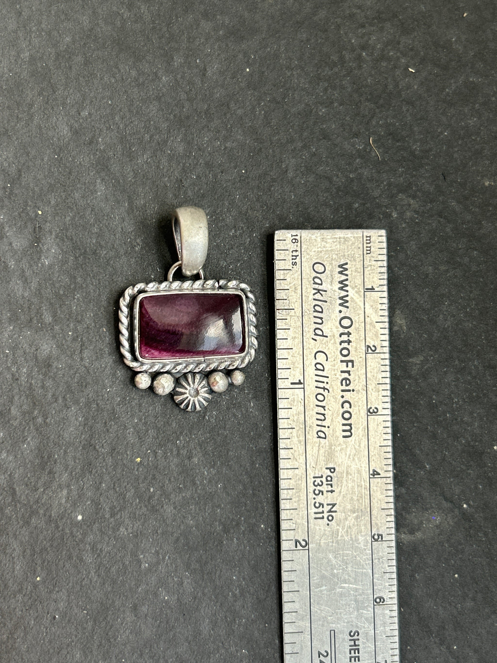 Purple Spiny Oyster Mini Pendant