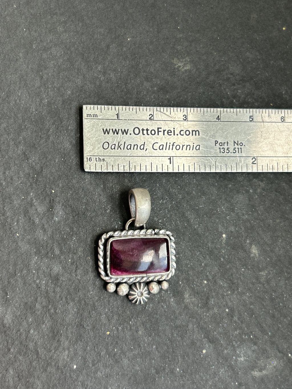 Purple Spiny Oyster Mini Pendant