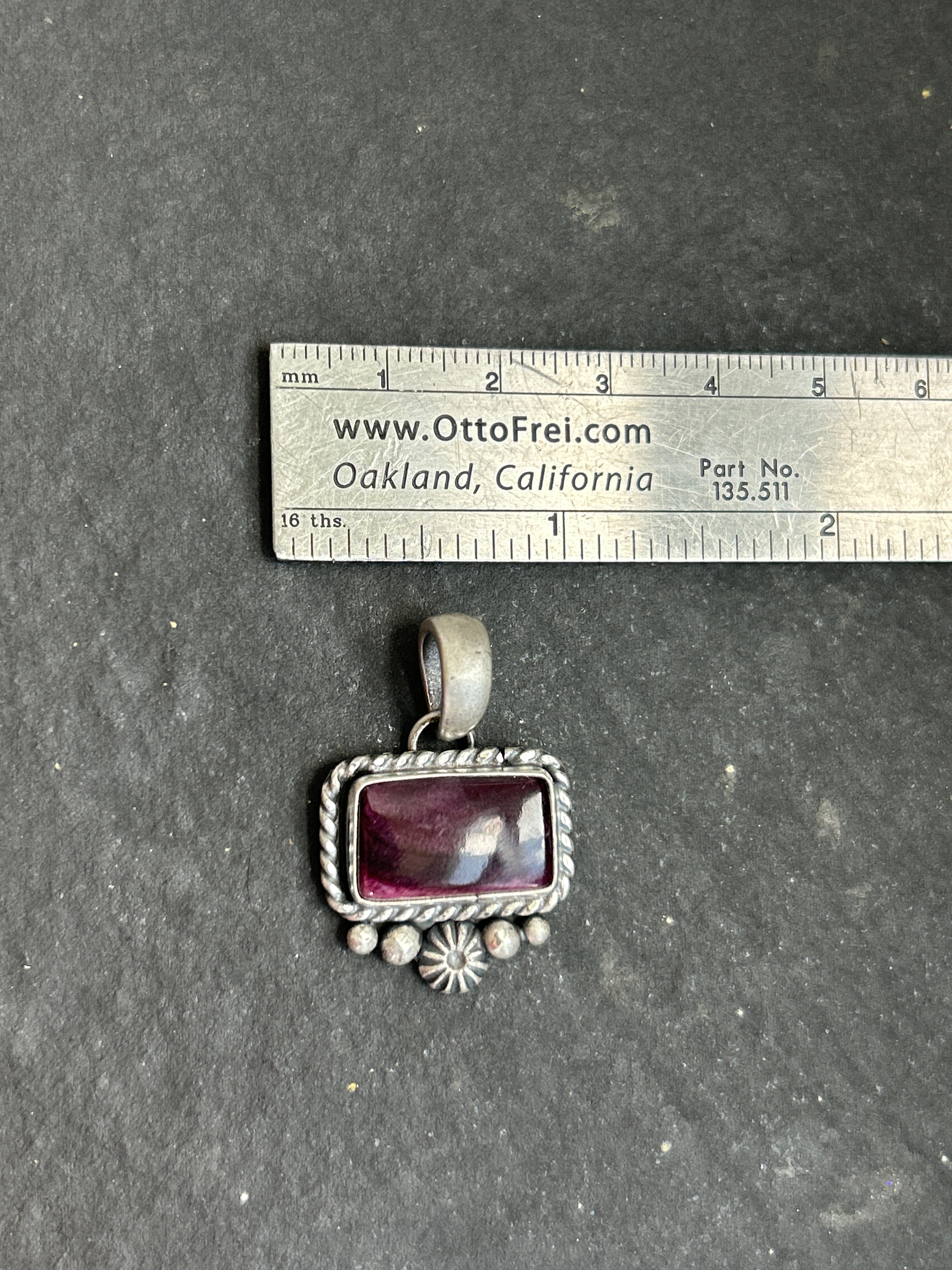 Purple Spiny Oyster Mini Pendant