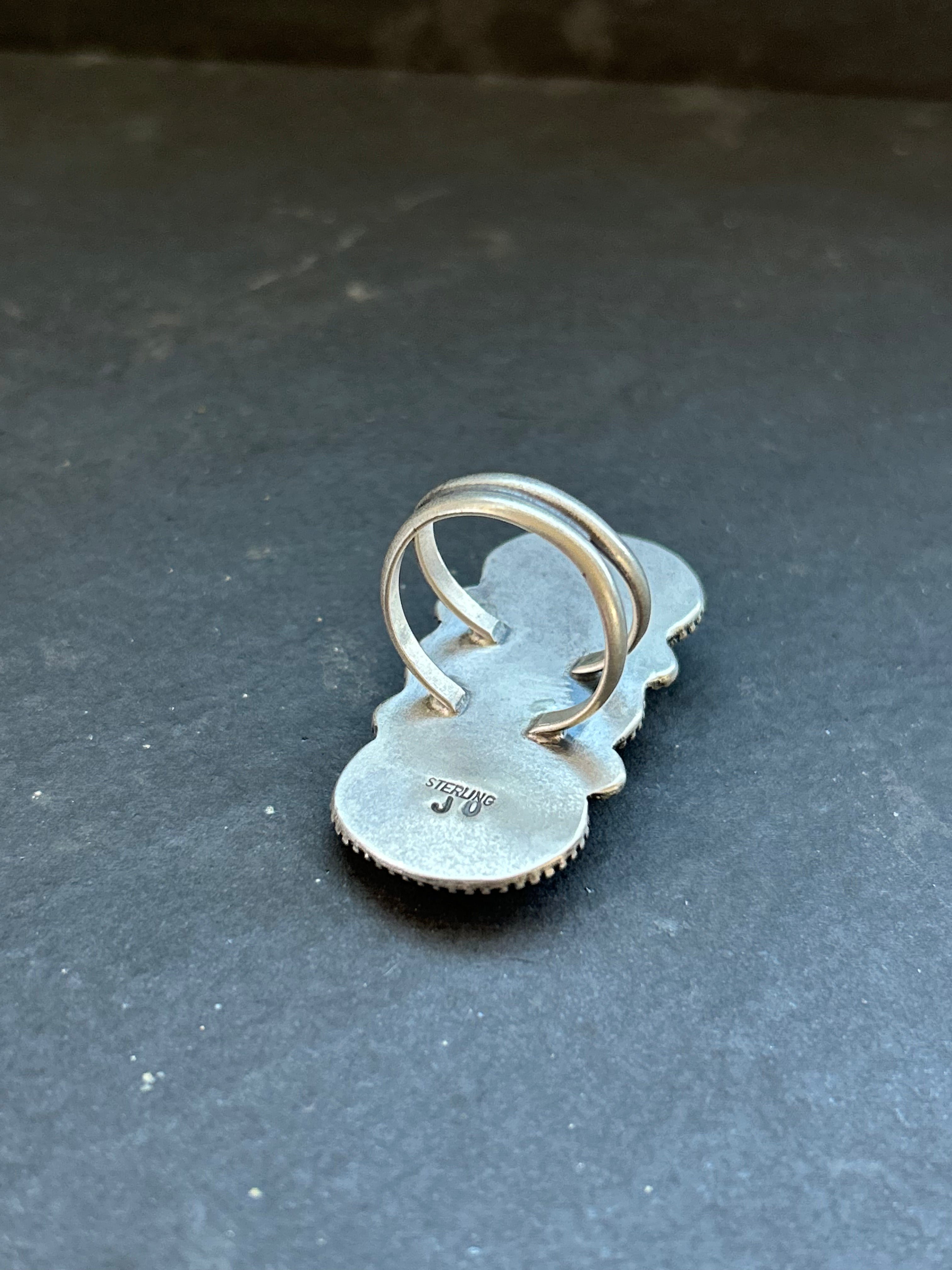 Cripple Creek Turquoise Index Ring