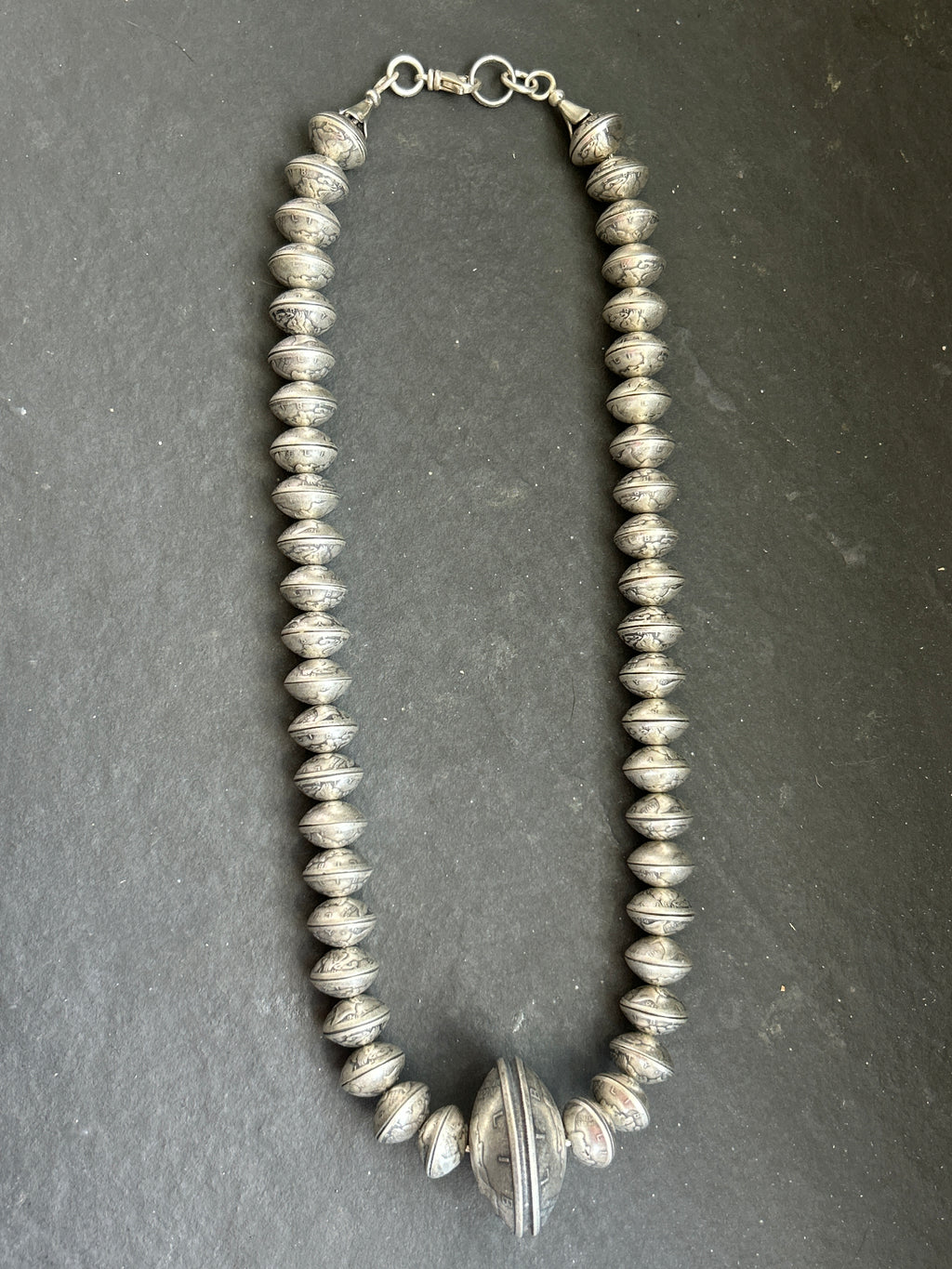Mercury Dime Ponca Pearl Necklace