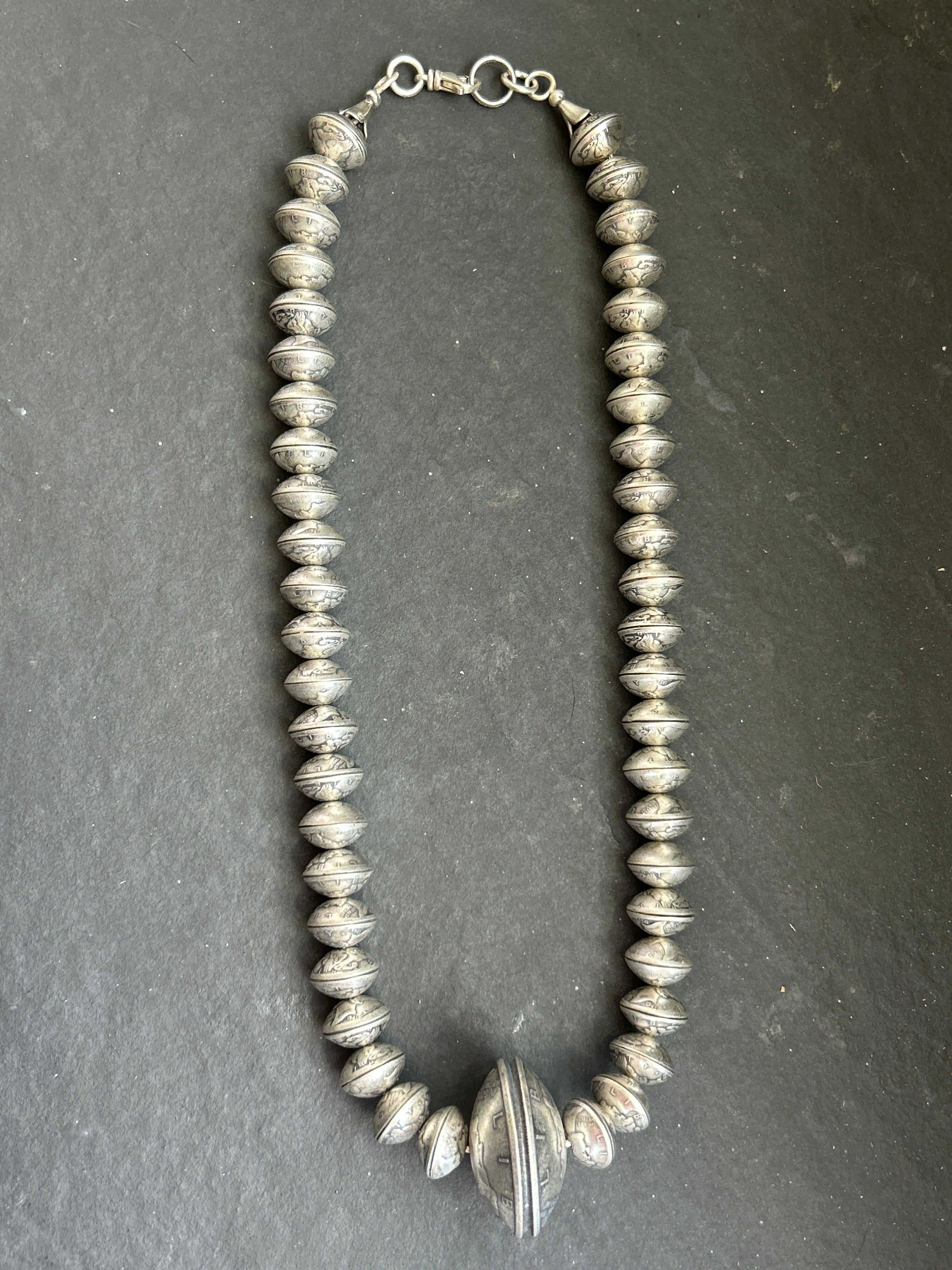 Mercury Dime Ponca Pearl Necklace