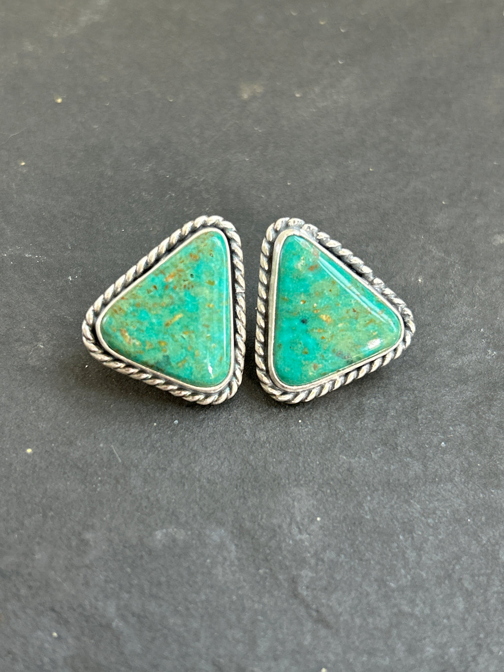 Fox Mine Turquoise Studs