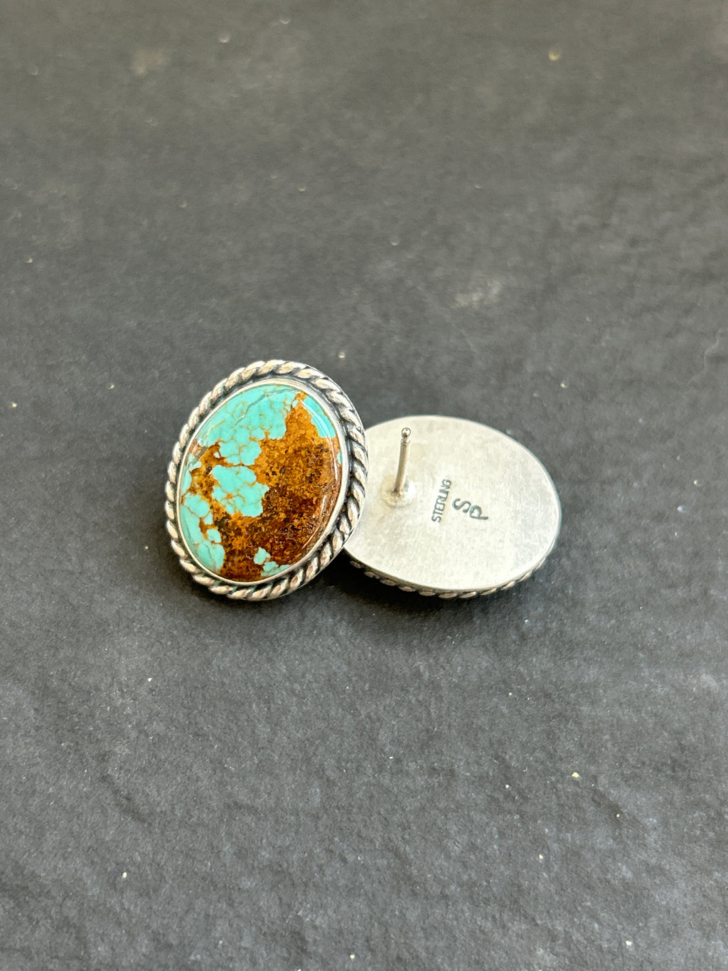 Mine #8 Stud Earrings Style #1