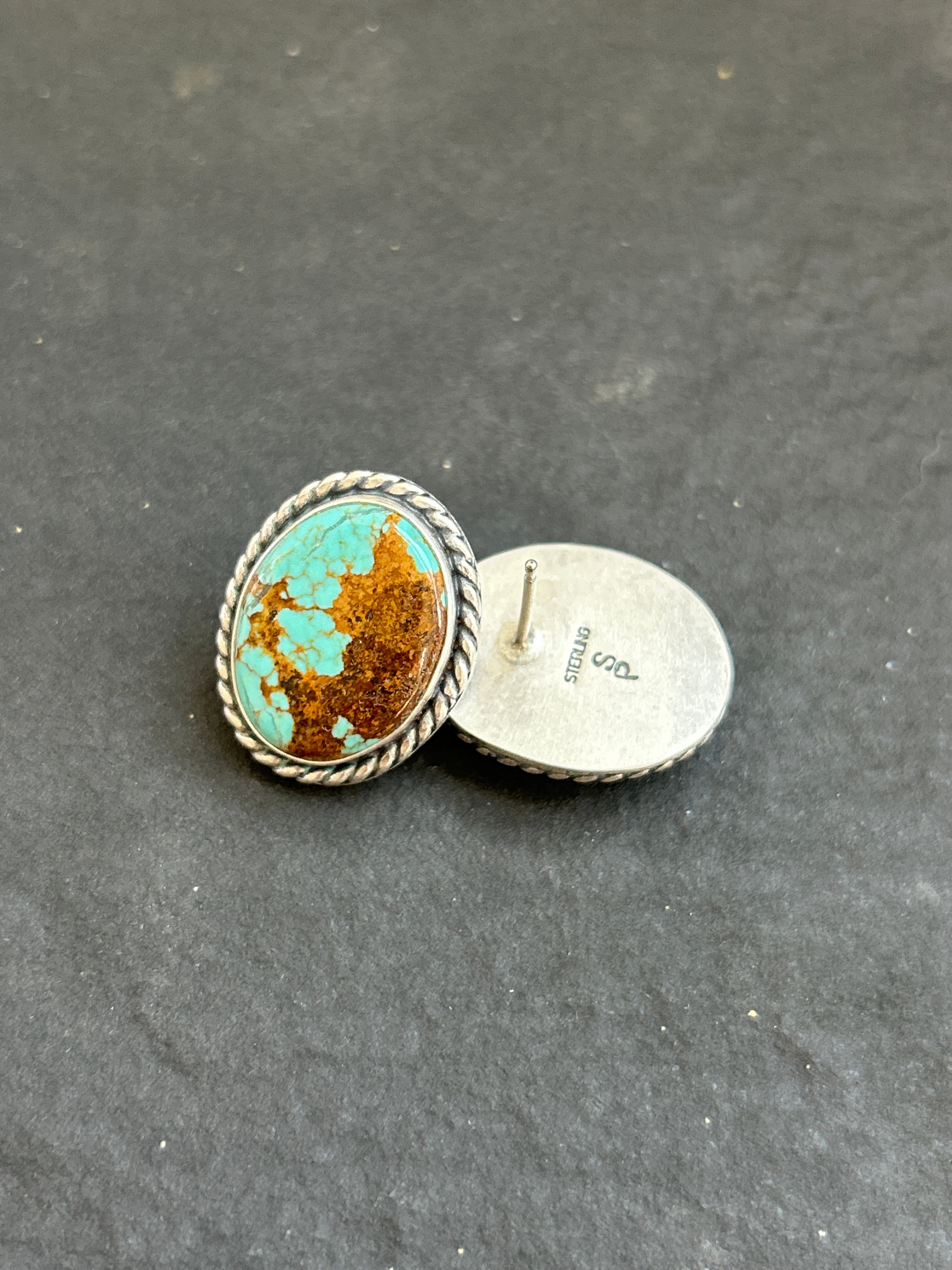 Mine #8 Stud Earrings Style #1