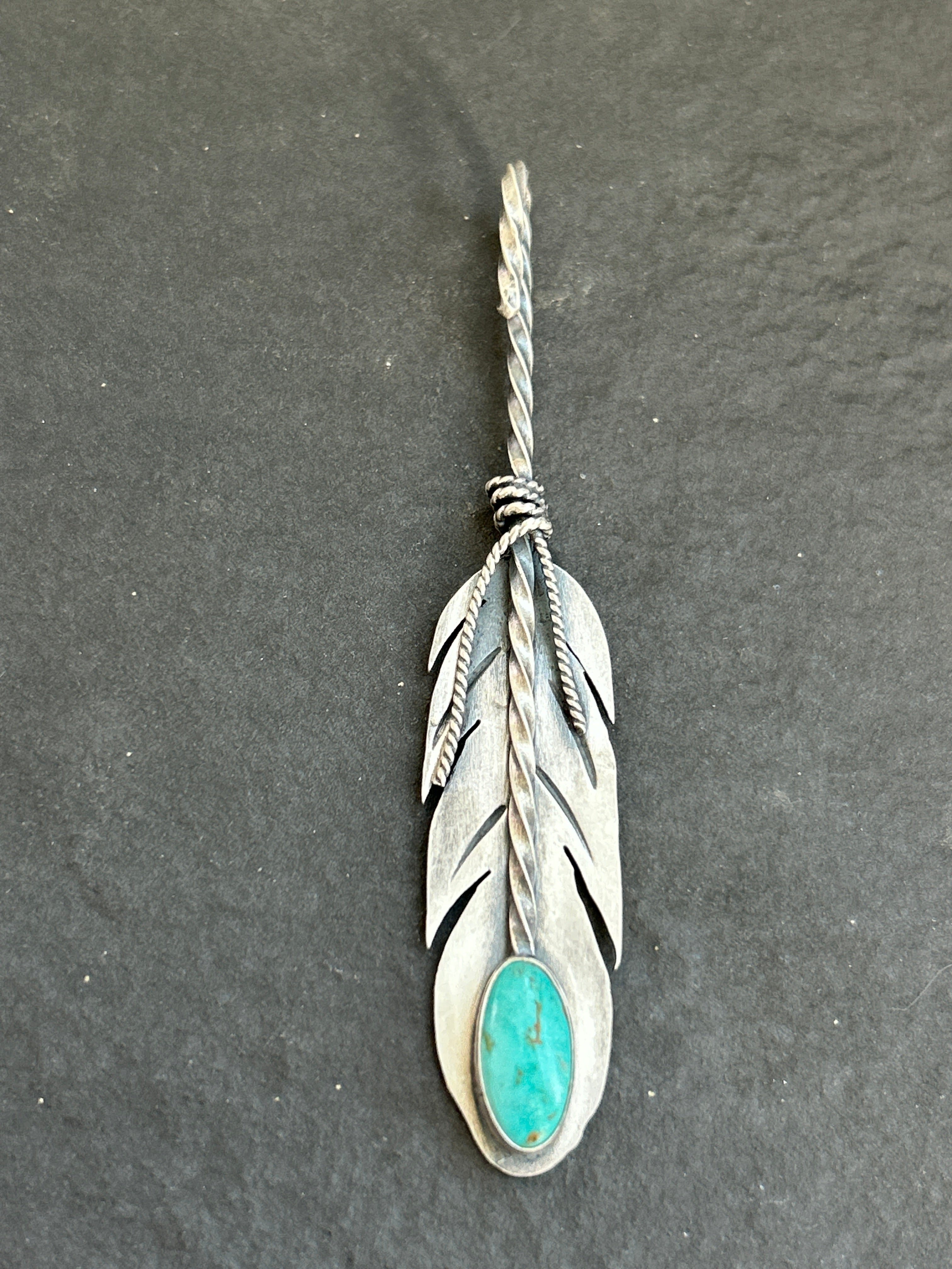Cripple Creek Convertible Feather Hat Pin/Pendant