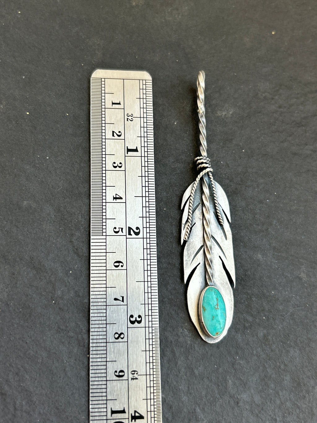 Cripple Creek Convertible Feather Hat Pin/Pendant