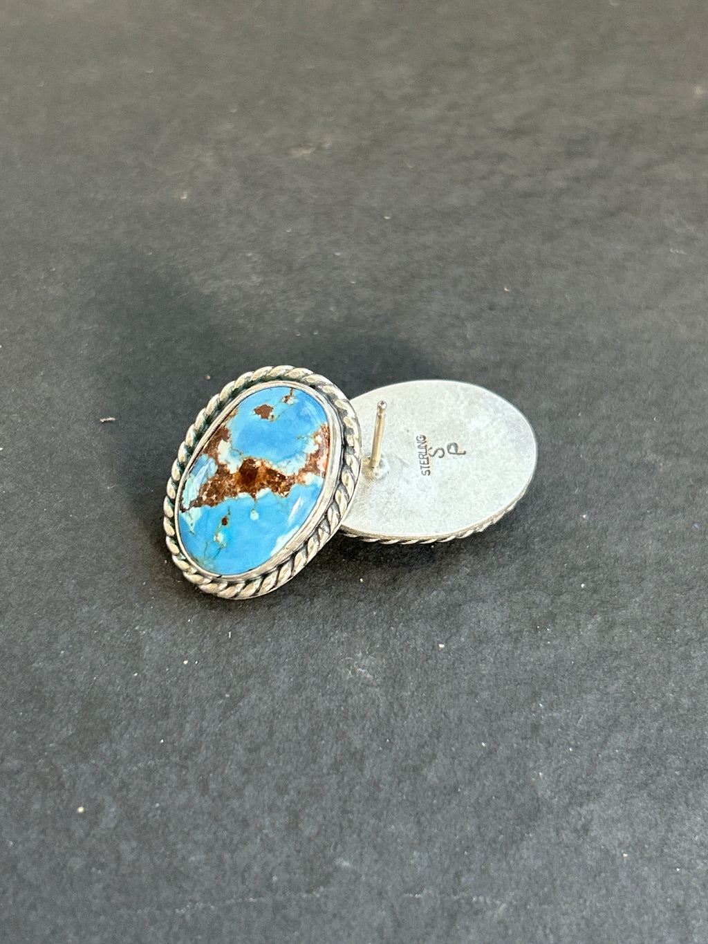 Golden Hill Stud Earrings