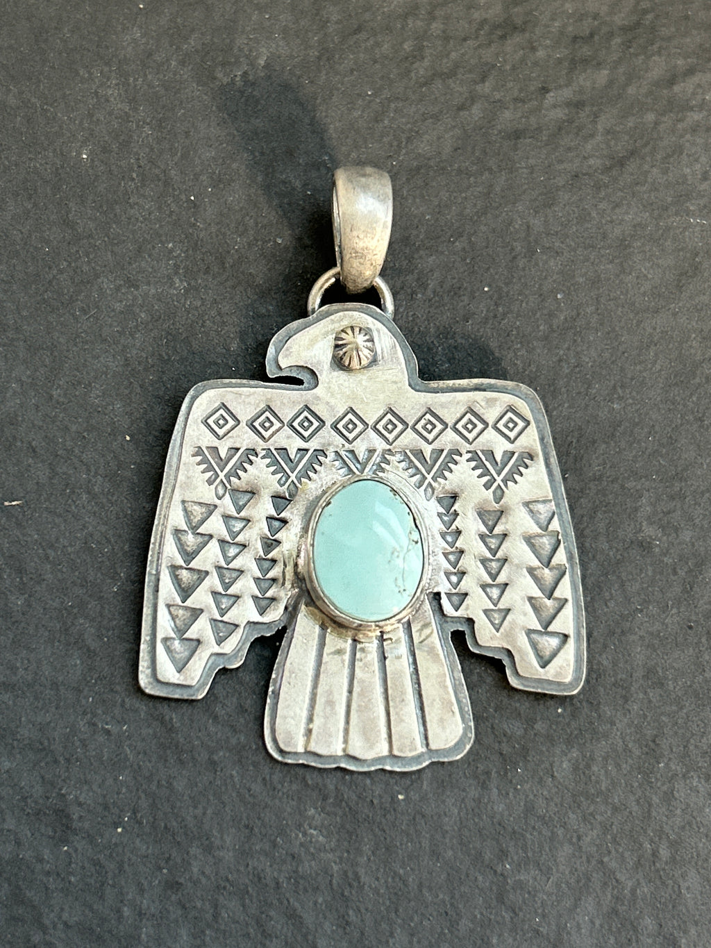 Lone Mountain Thunderbird Pendant