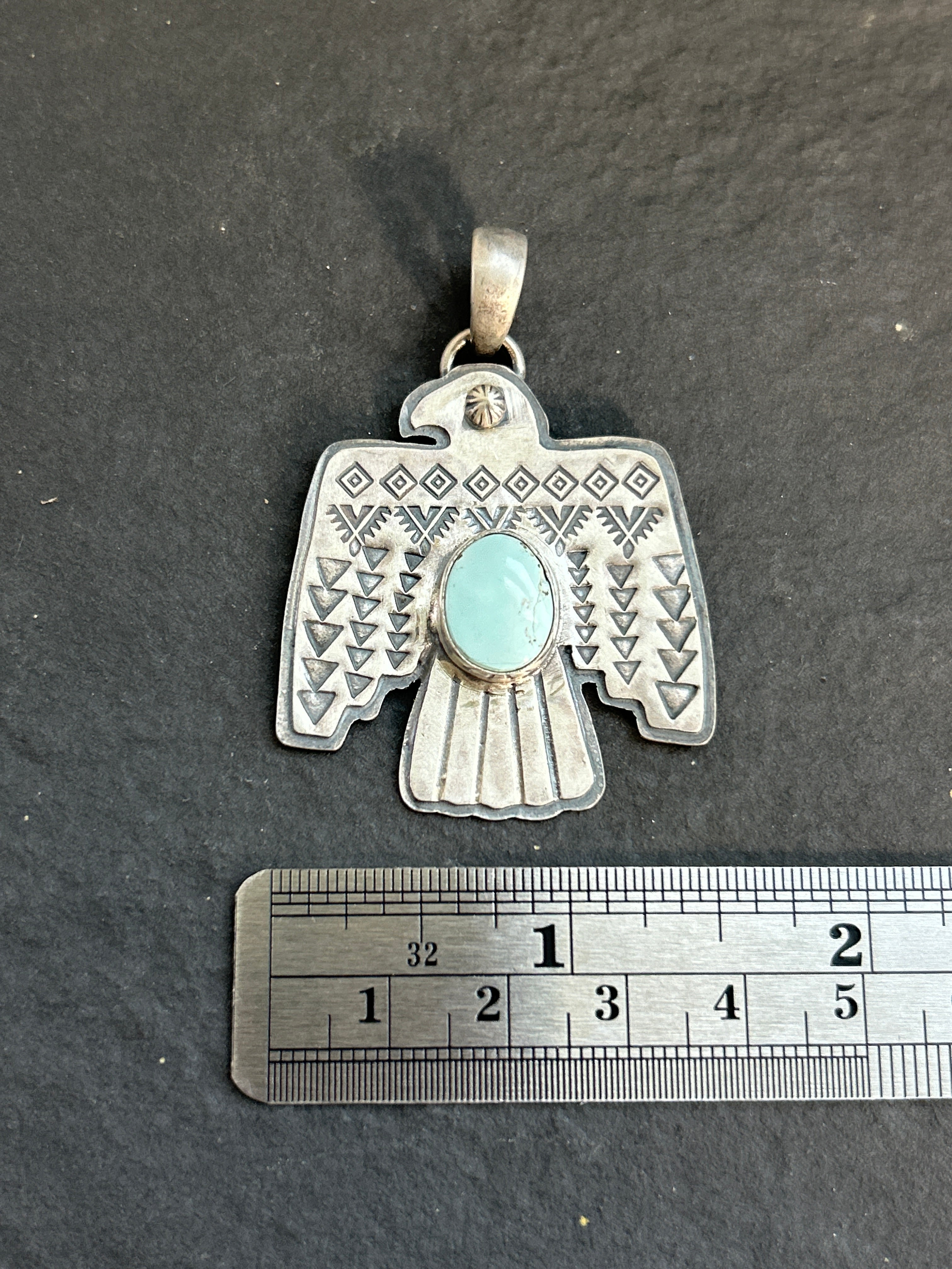 Lone Mountain Thunderbird Pendant