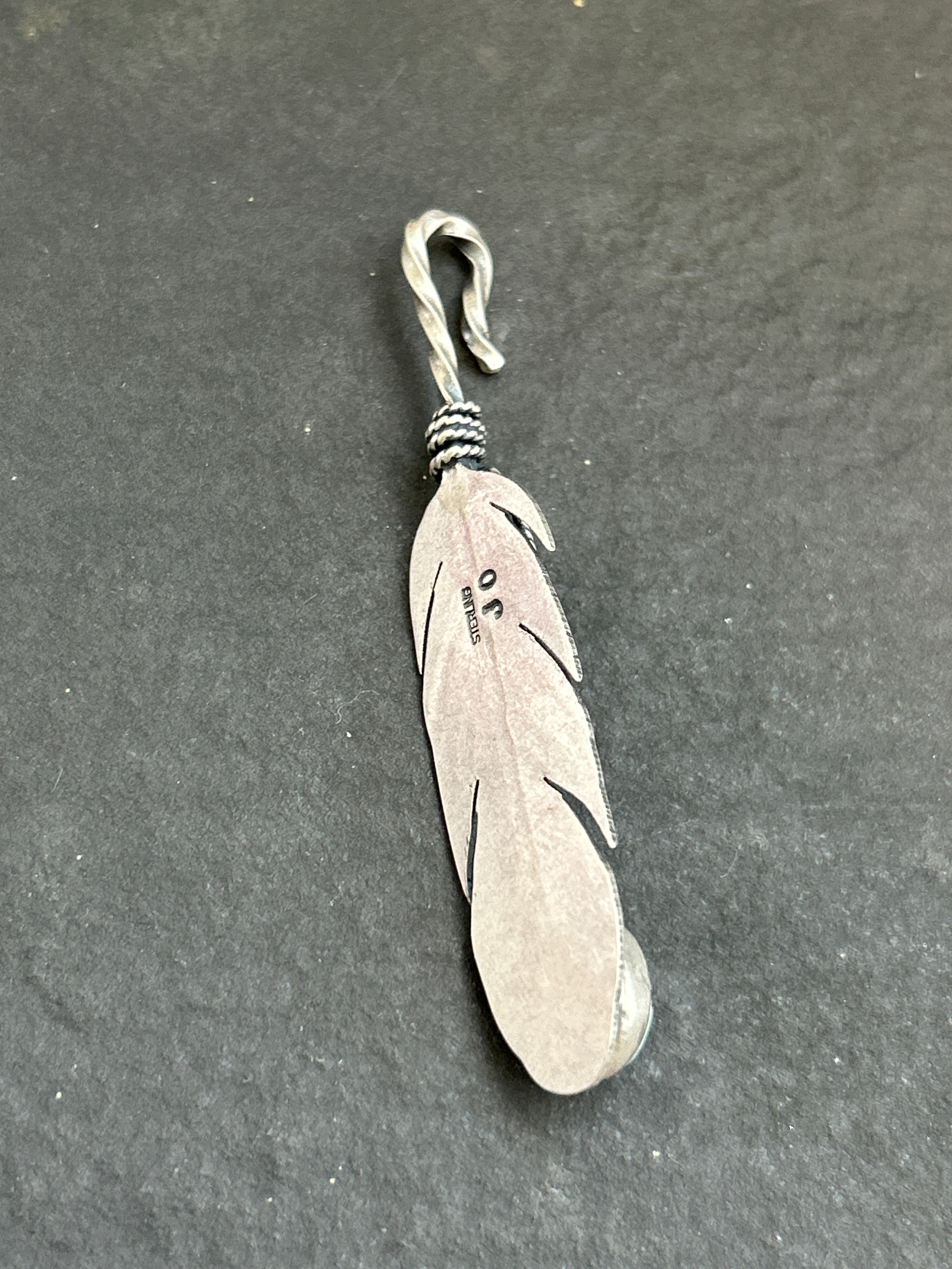Lone Mountain Convertible Feather Hat Pin/Pendant