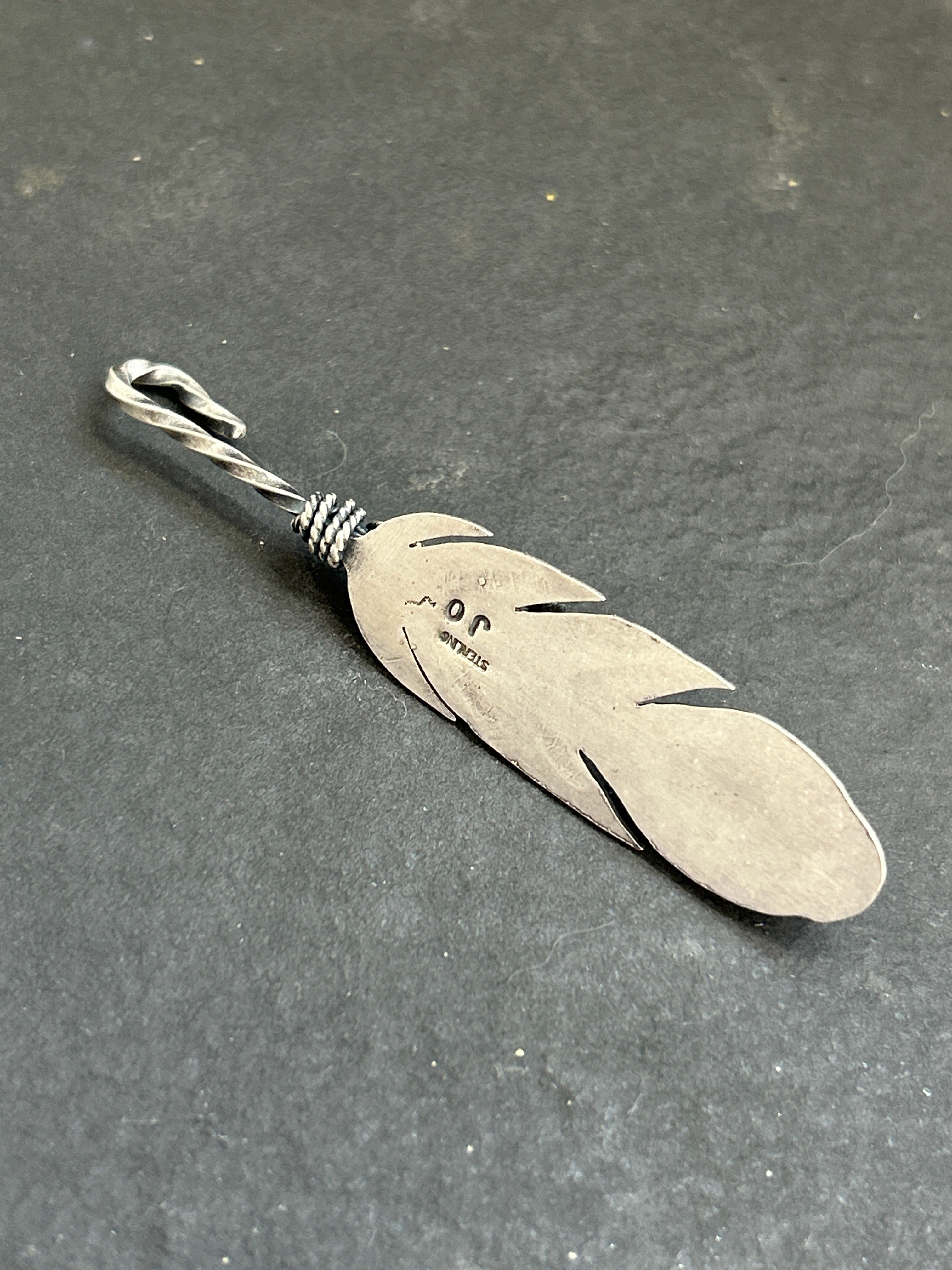 Apple Coral Convertible Feather Hat Pin/Pendant