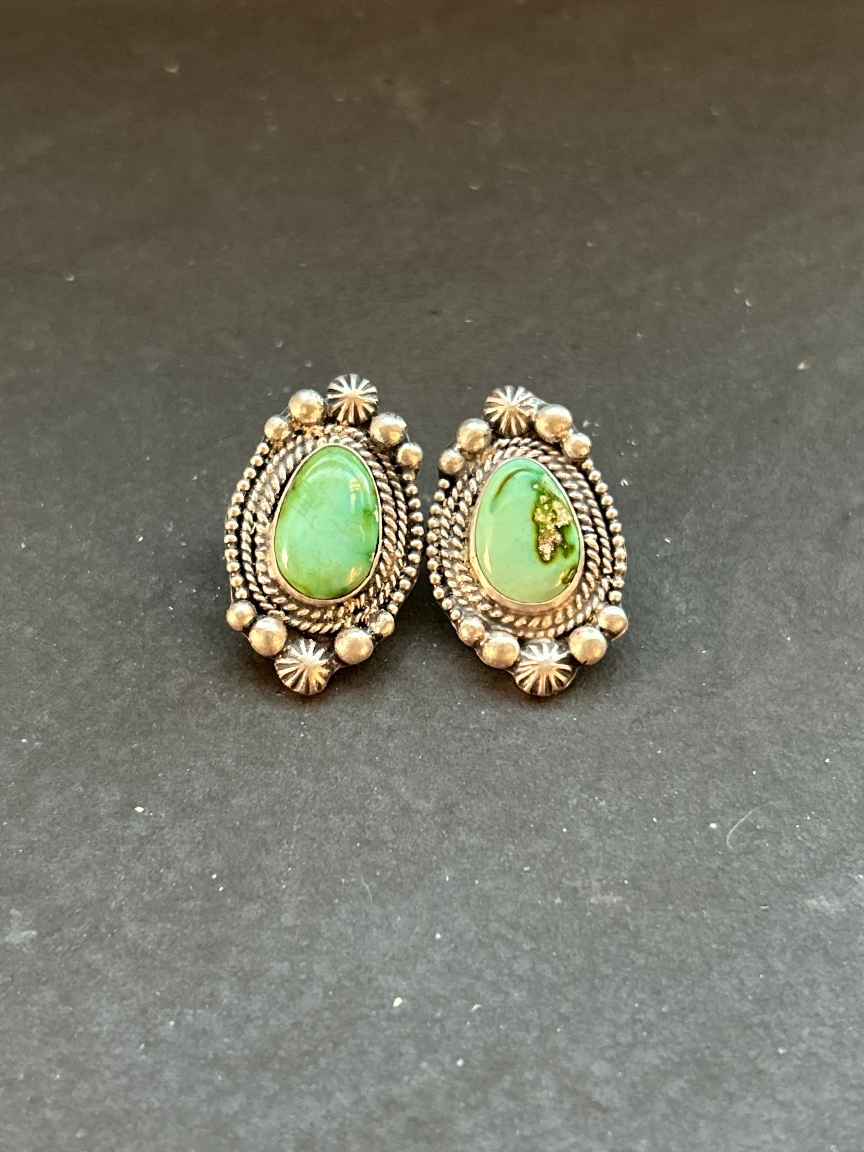 Sonoran Mountain Turquoise Earrings Style #2