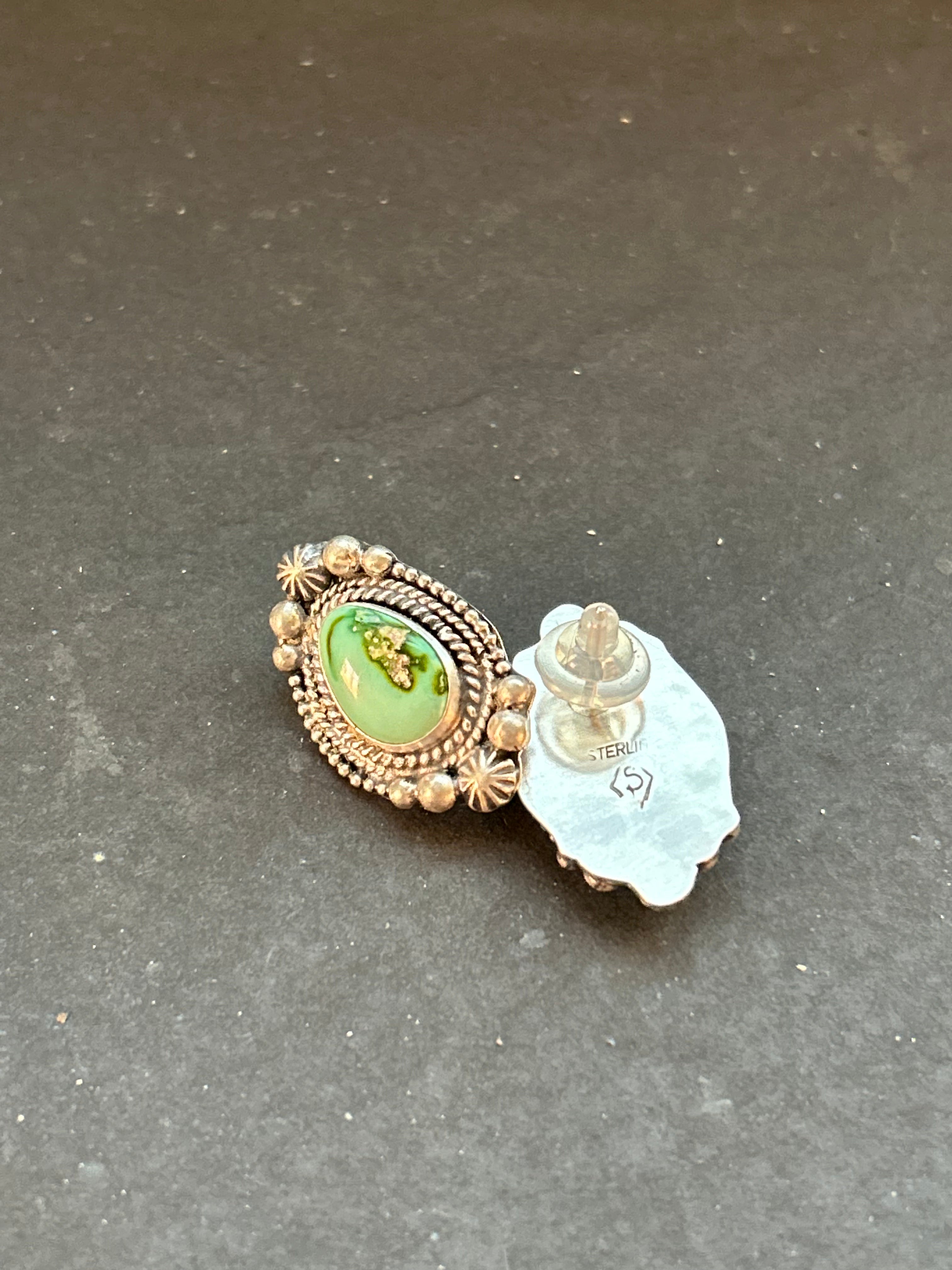 Sonoran Mountain Turquoise Earrings Style #2