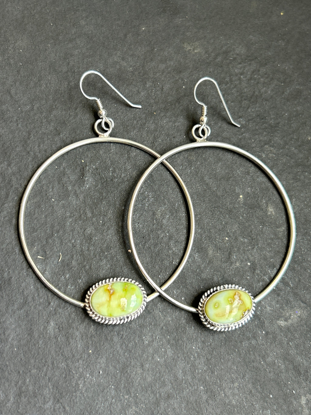 Palomino Dangle Hoop Earrings