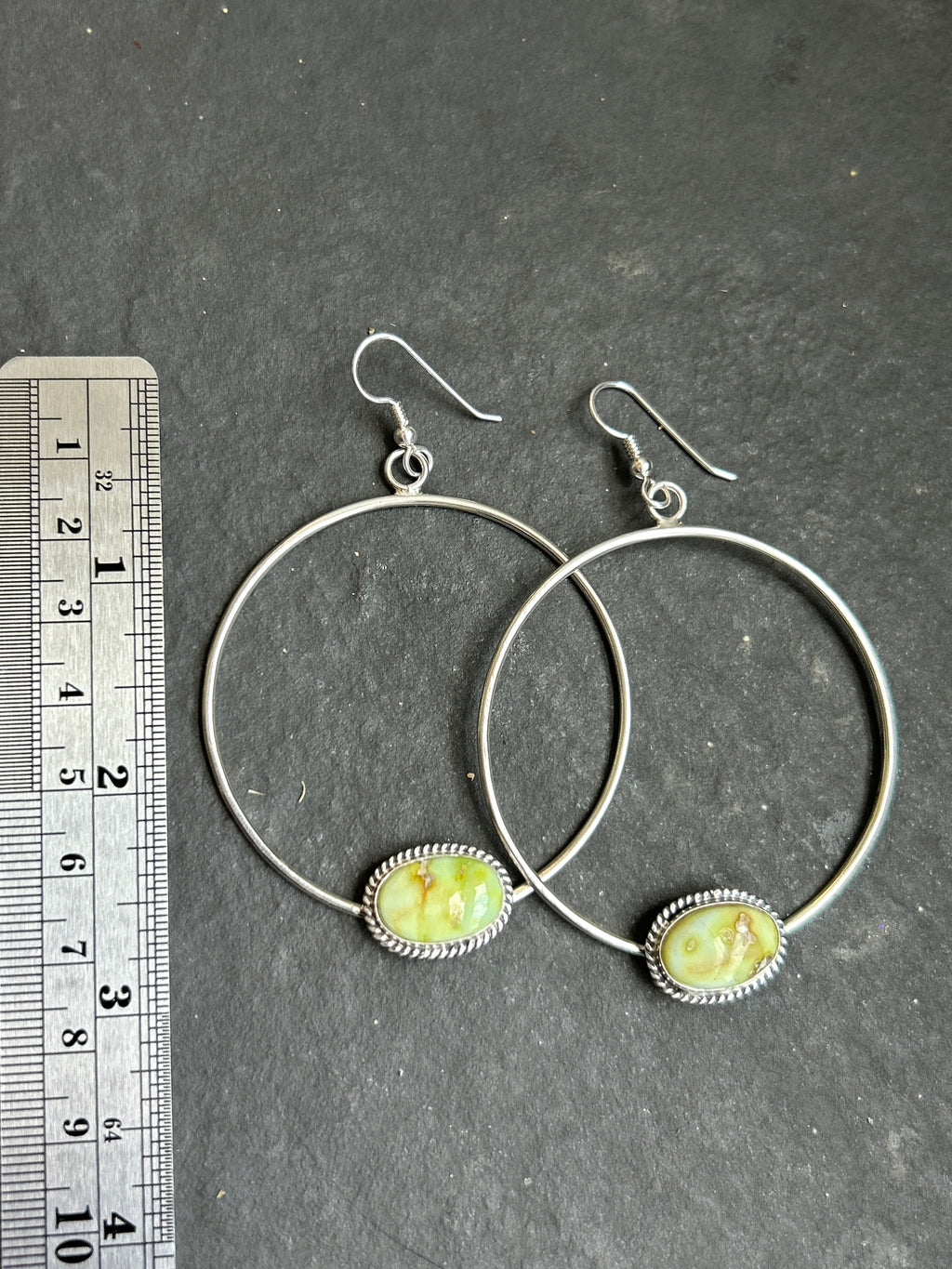 Palomino Dangle Hoop Earrings