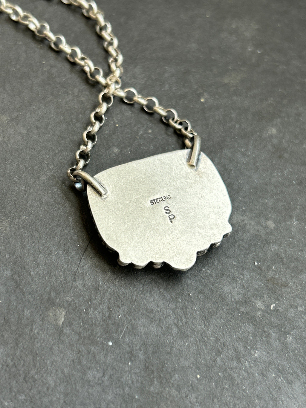 Easter Blue Turquoise Bar Necklace