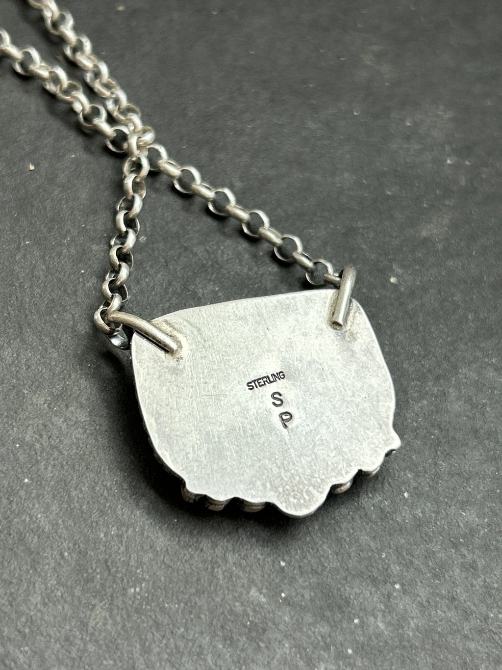 Purple Spiny Oyster Bar Necklace