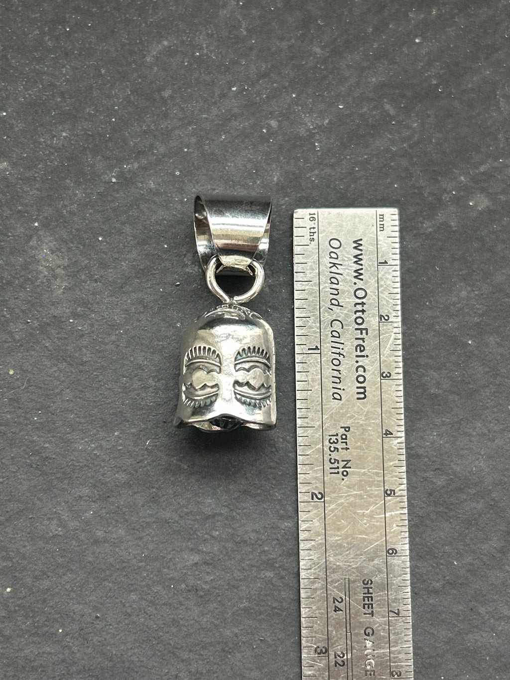 Sterling Silver Jingle Bell Pendant