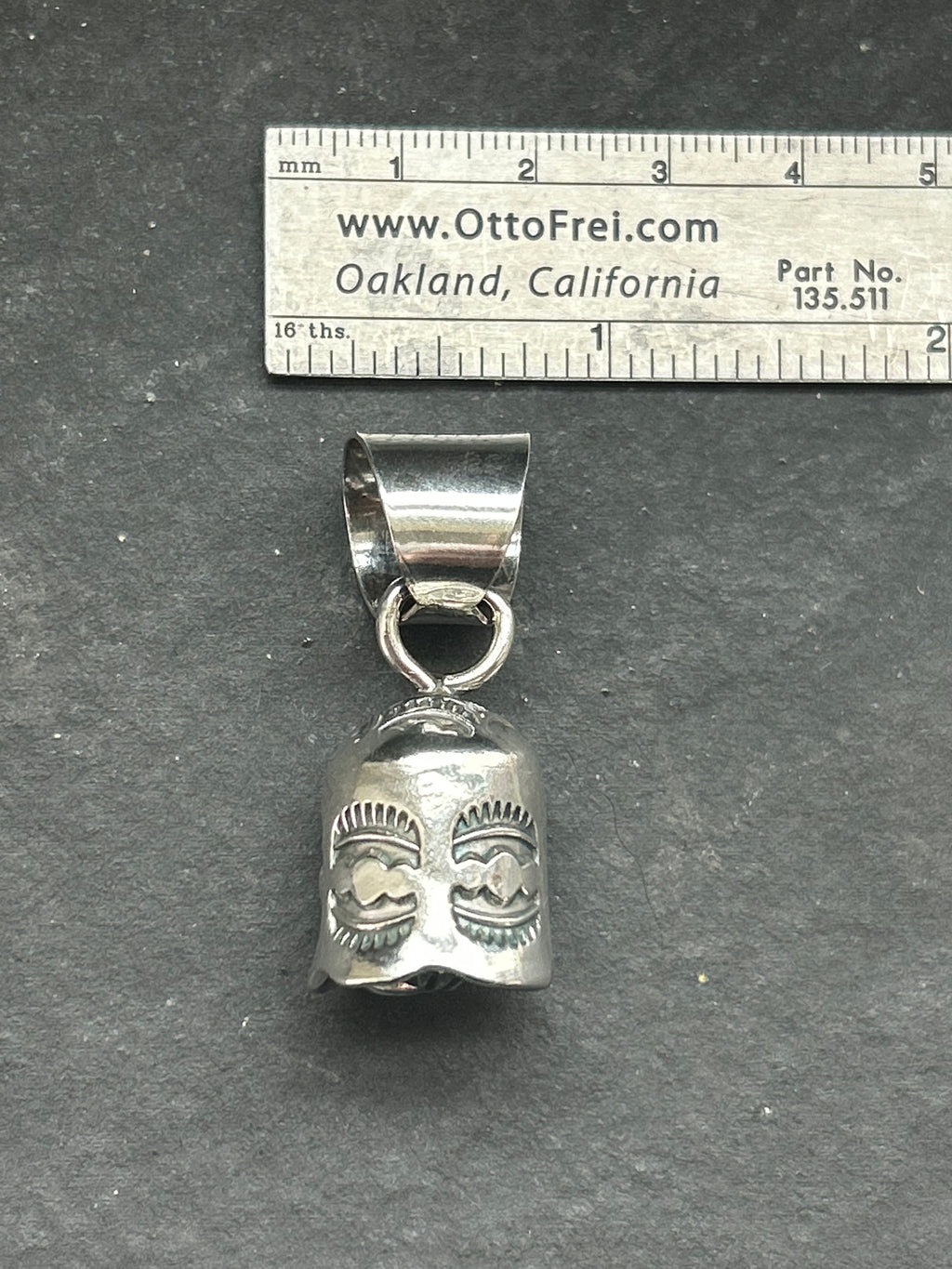 Sterling Silver Jingle Bell Pendant