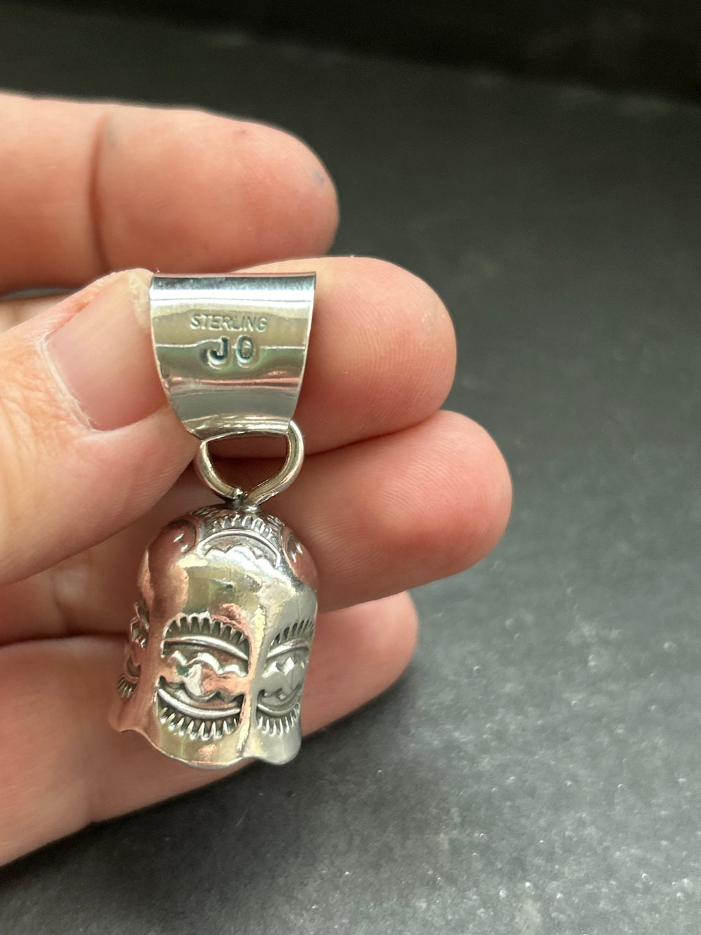 Sterling Silver Jingle Bell Pendant