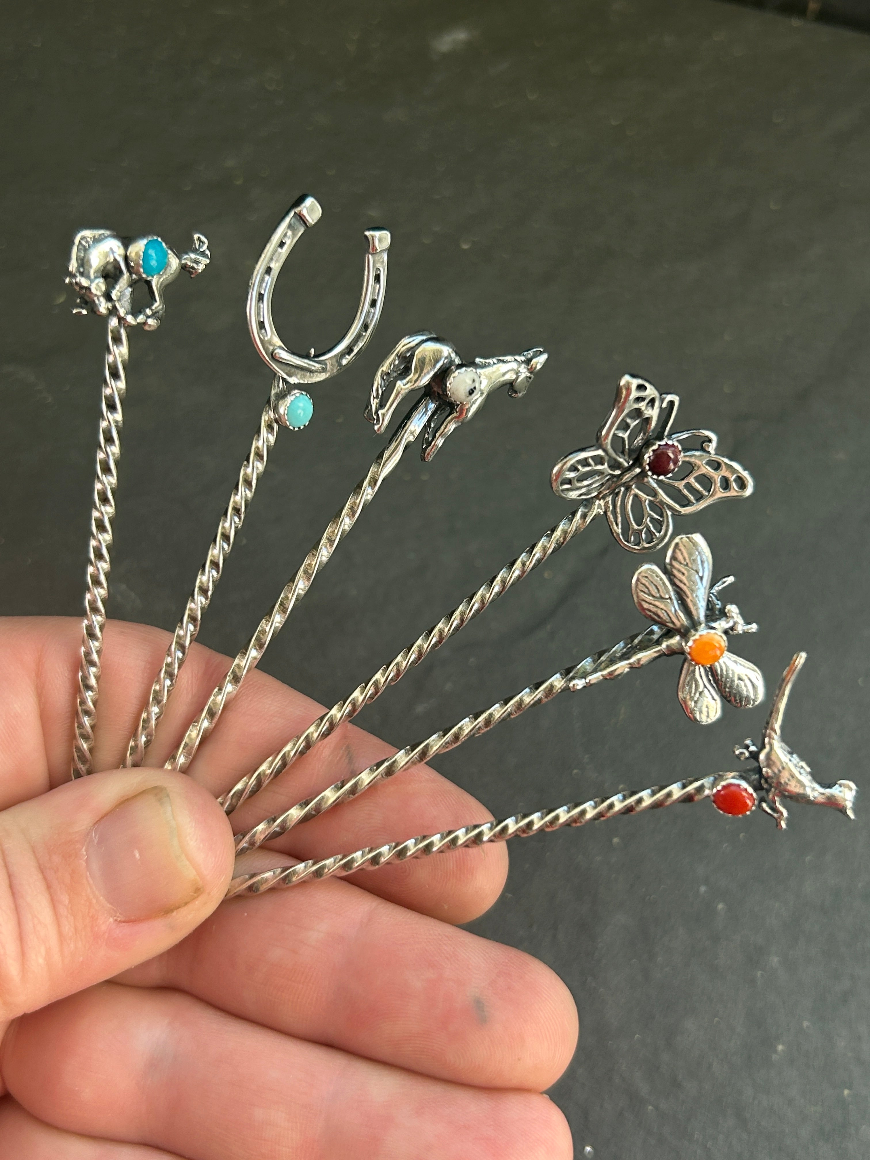 Desert Drifters Set of 6 Sterling Silver Pick Collection