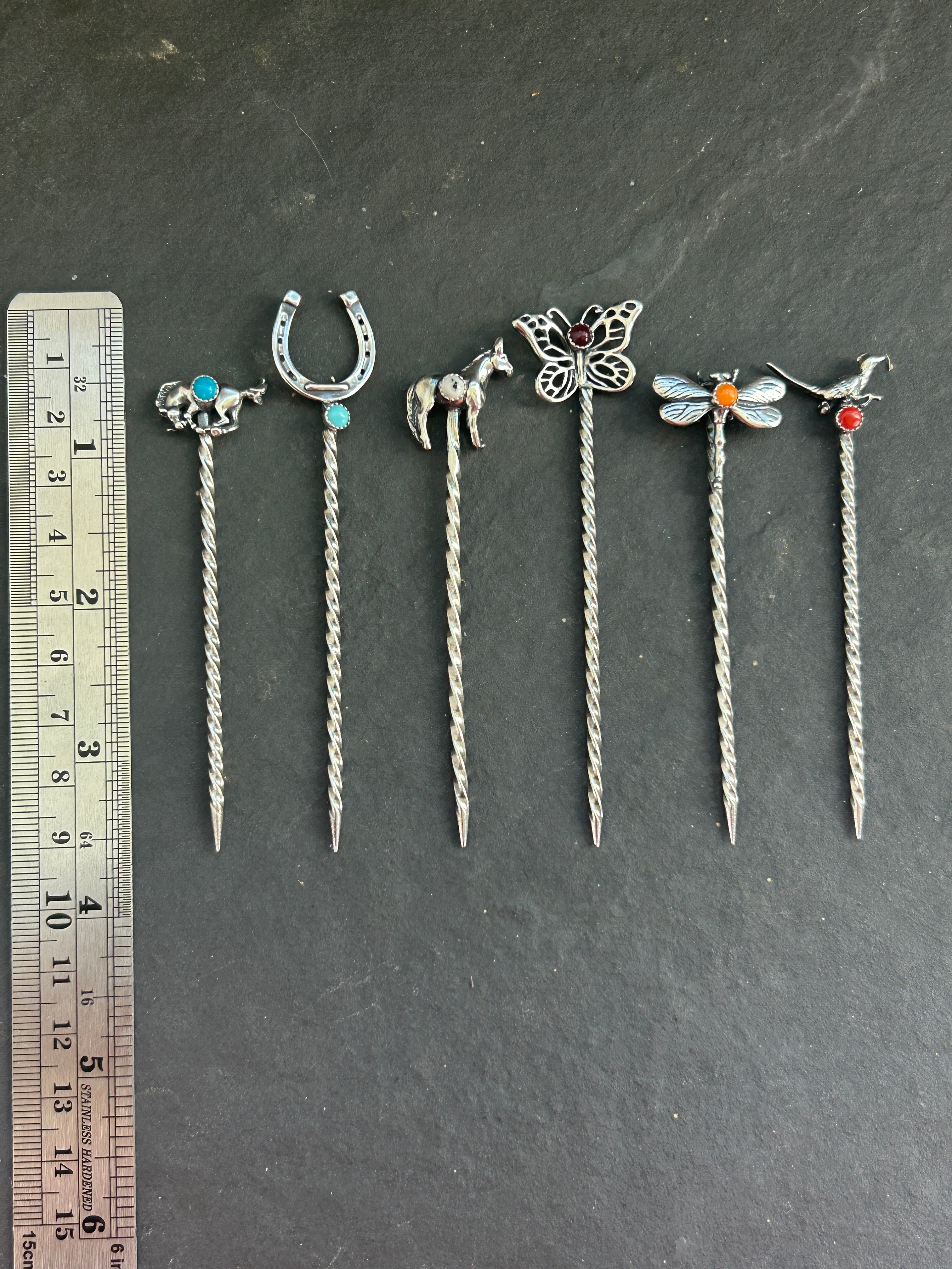 Desert Drifters Set of 6 Sterling Silver Pick Collection