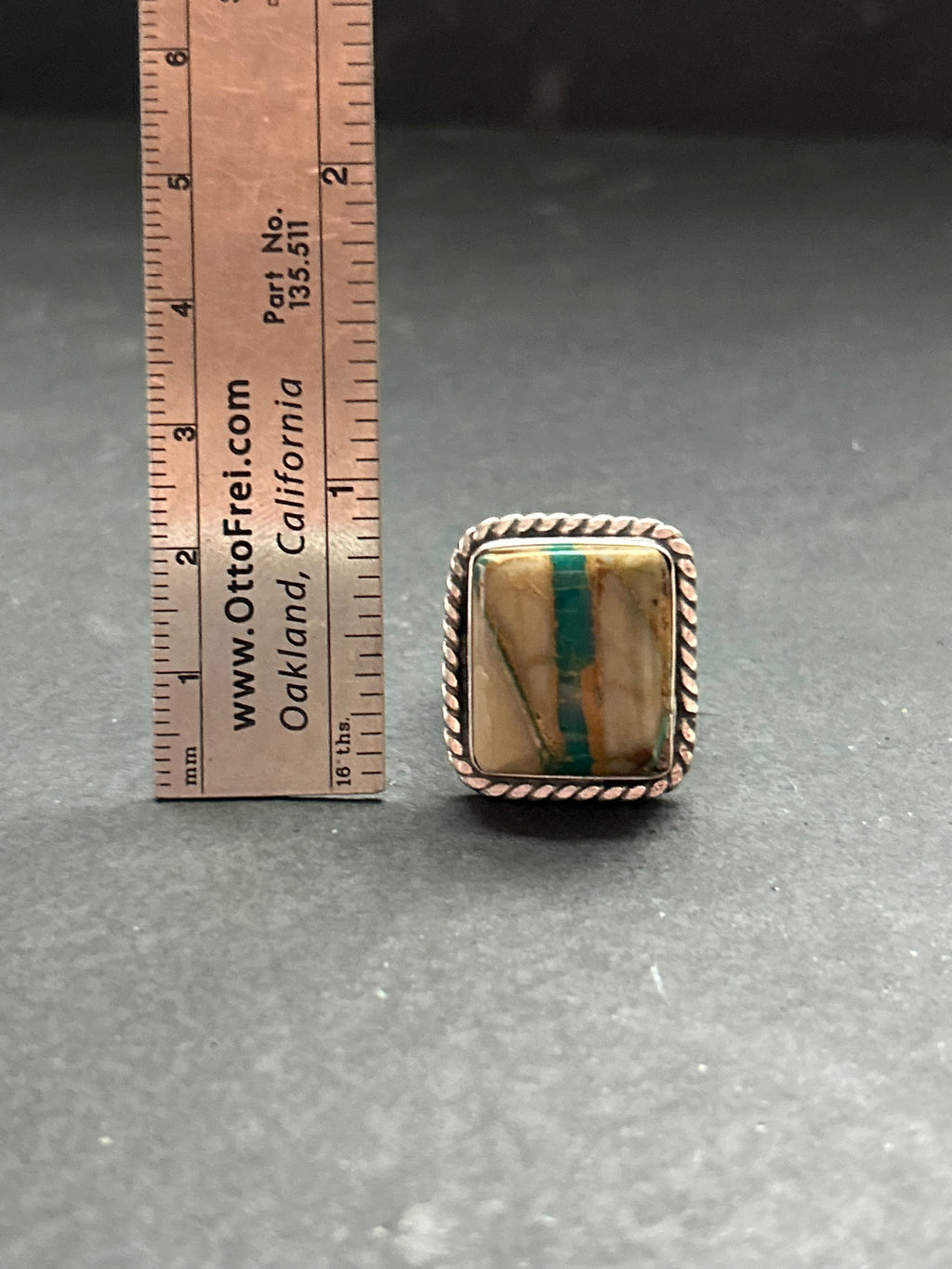 Ribbon Royston Turquoise Ring Style #1