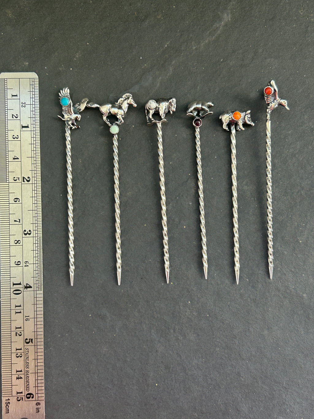 Untamed Set of 6 Sterling Silver Pick Collection
