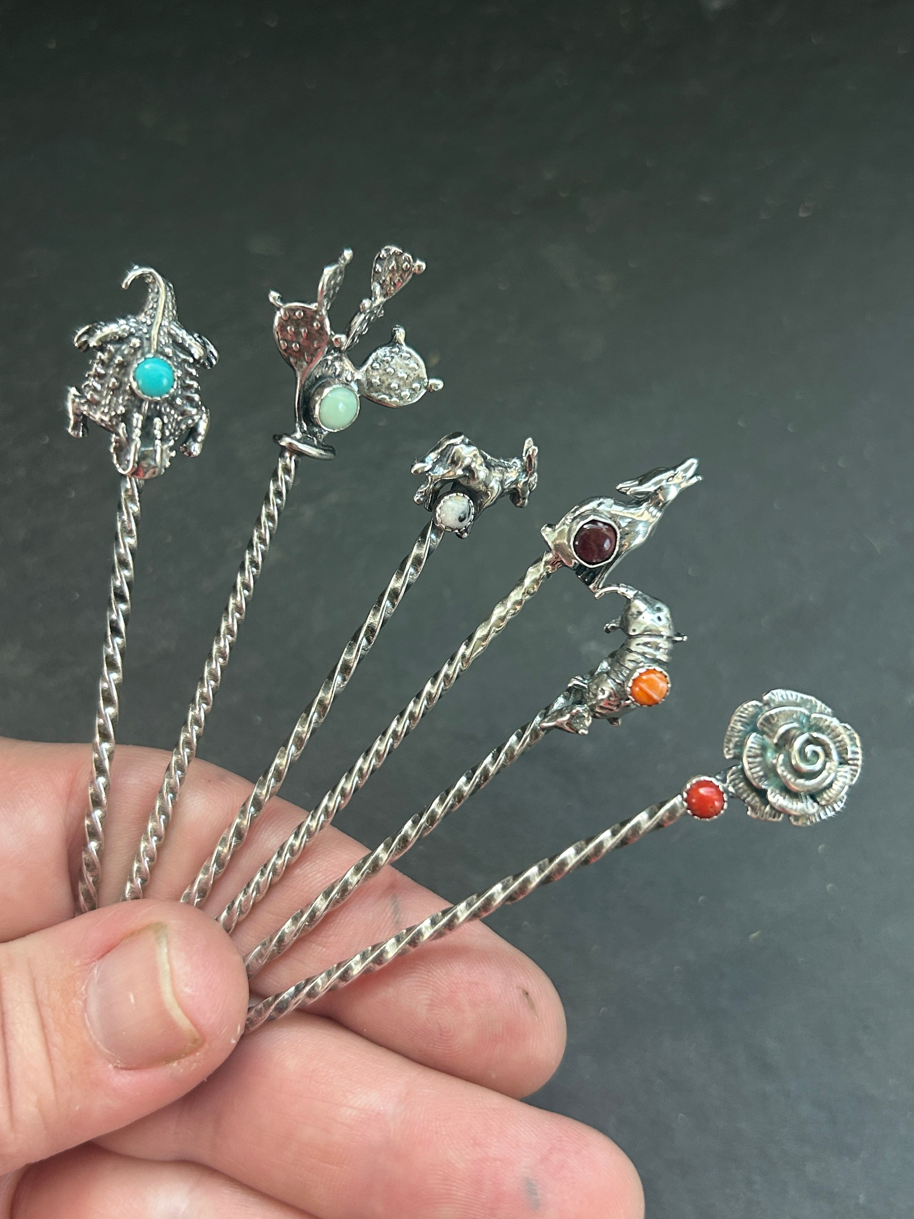 Spirit of The Southwest Set of 6 Sterling Silver Pick Collection