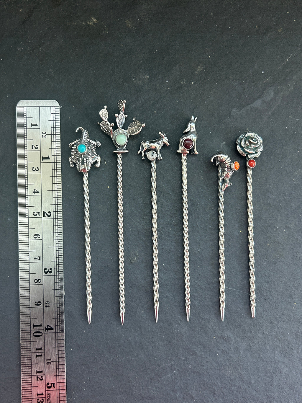 Spirit of The Southwest Set of 6 Sterling Silver Pick Collection