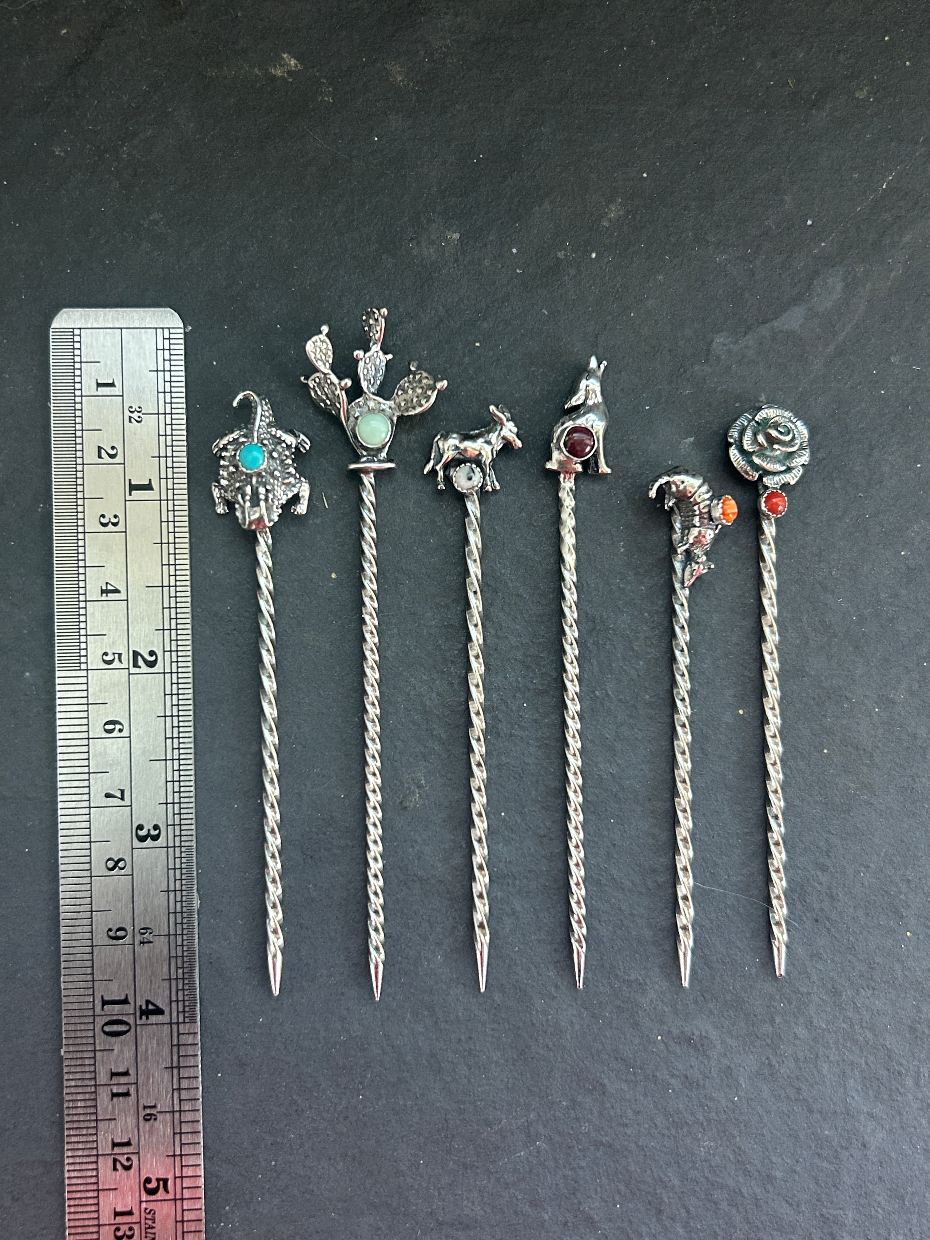 Spirit of The Southwest Set of 6 Sterling Silver Pick Collection