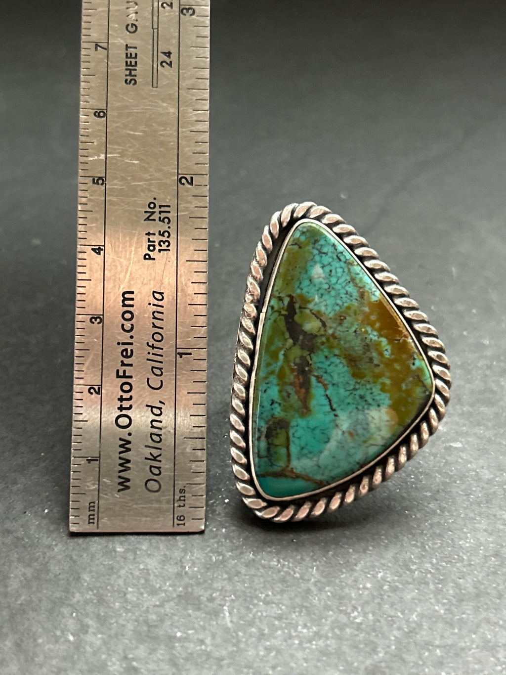 Black Hills Turquoise Ring Style #1
