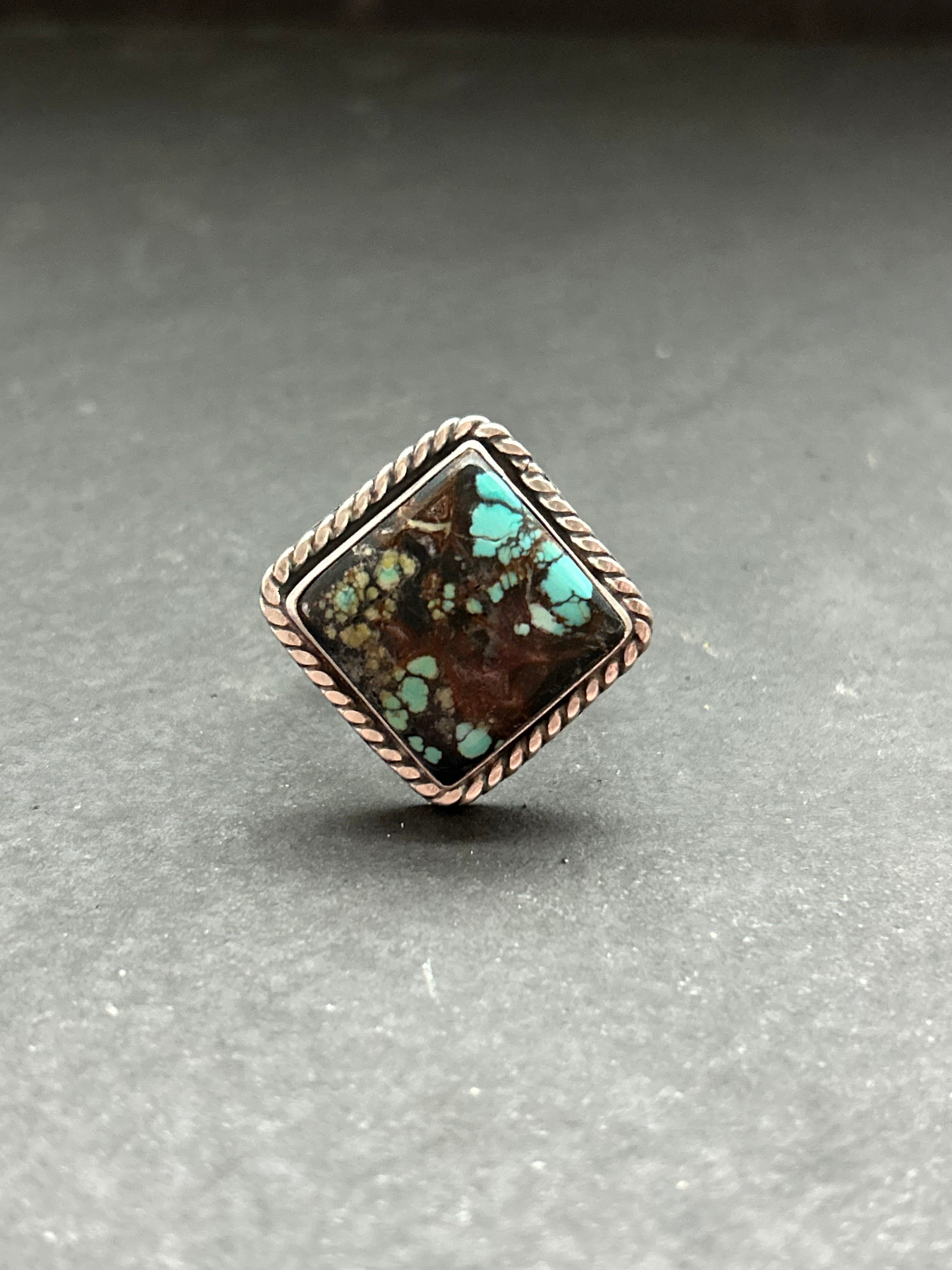 Black Hills Turquoise Ring Style #3