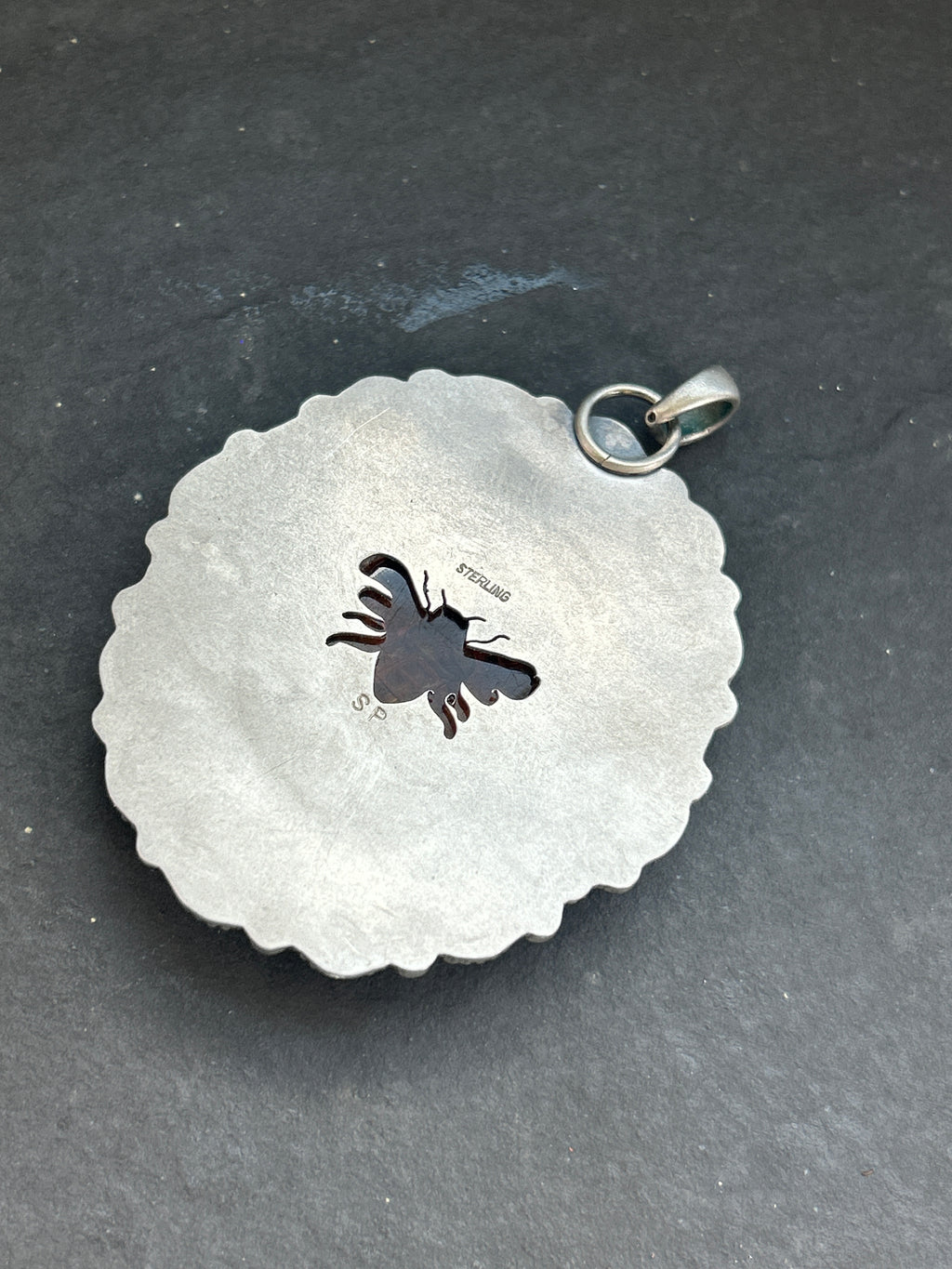 Bee-Dazzled Statement Cluster Pendant