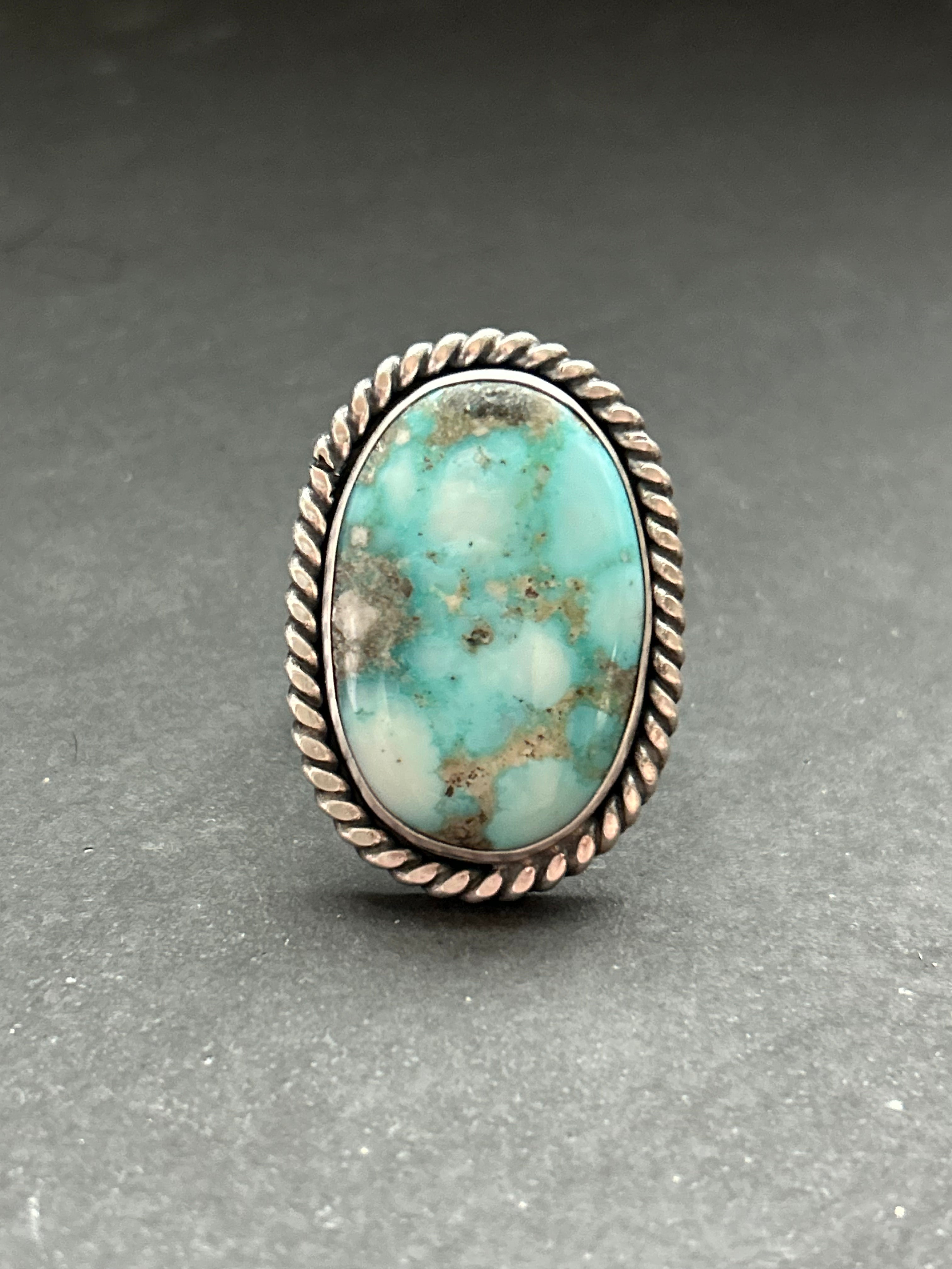 Big Nugget Turquoise Ring