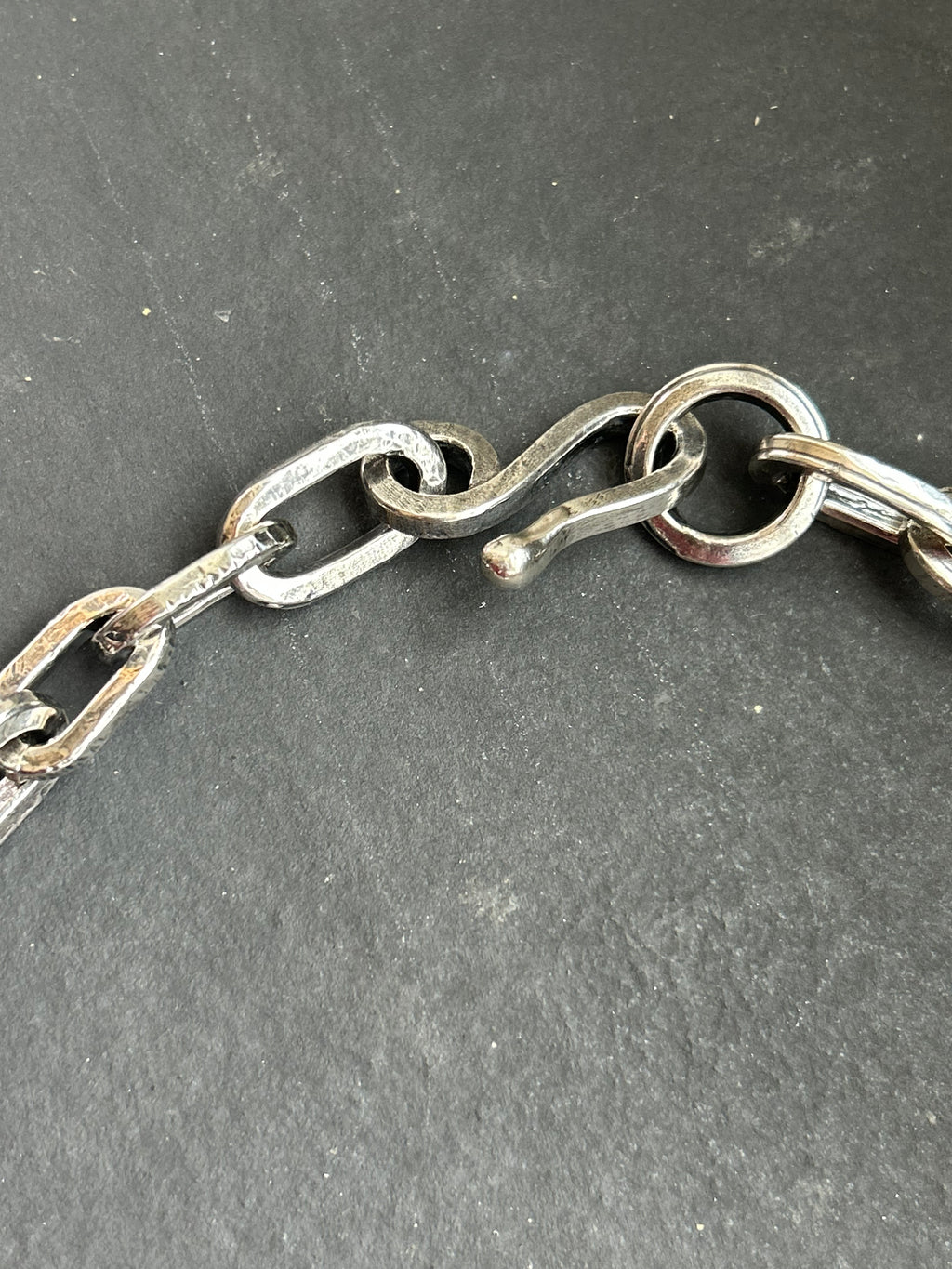 The "Big Gun"  Sterling Silver Paperclip Chain