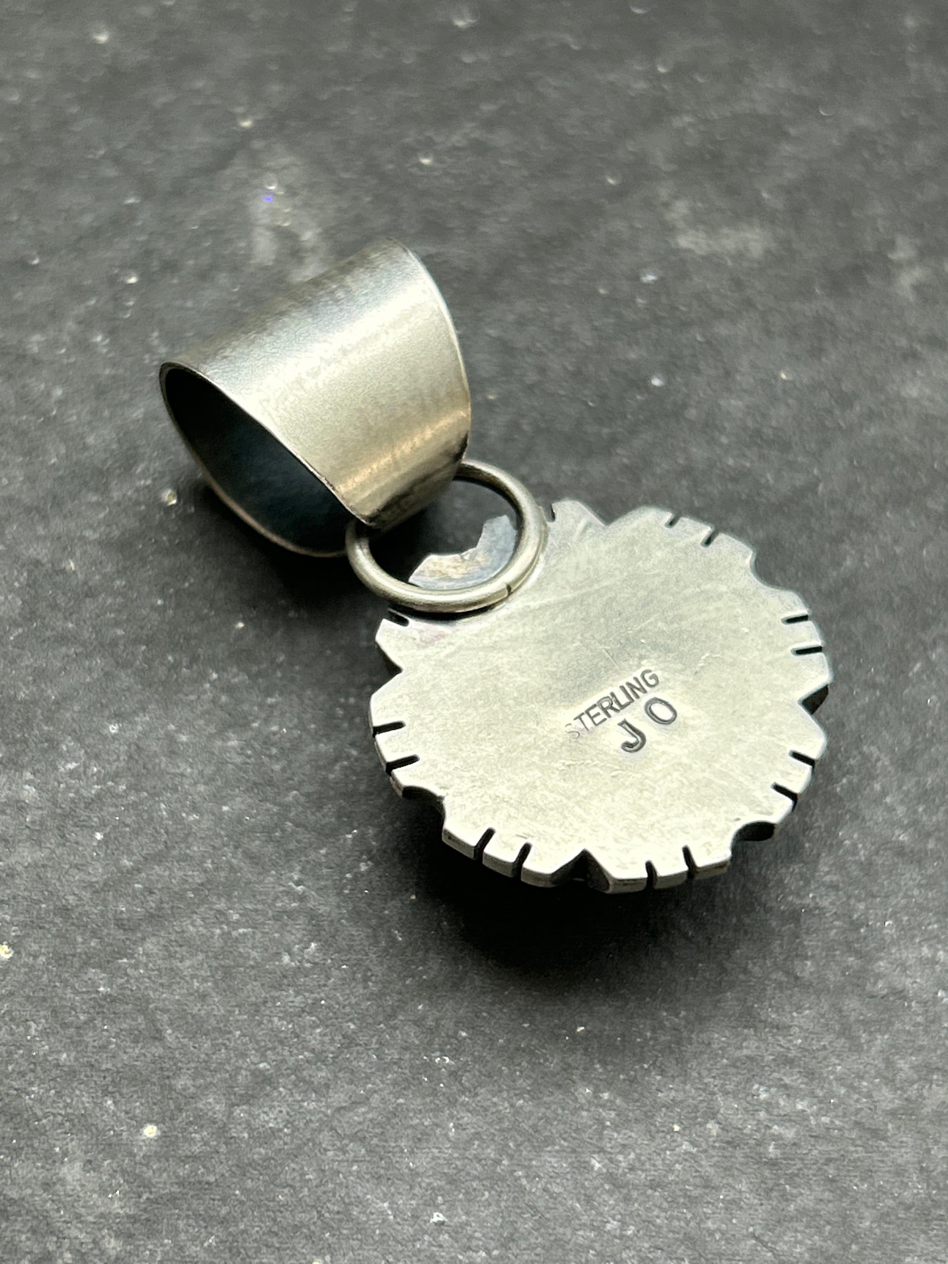 Sterling Silver + Vintage Buffalo Nickel Concho Style Pendant Style #2