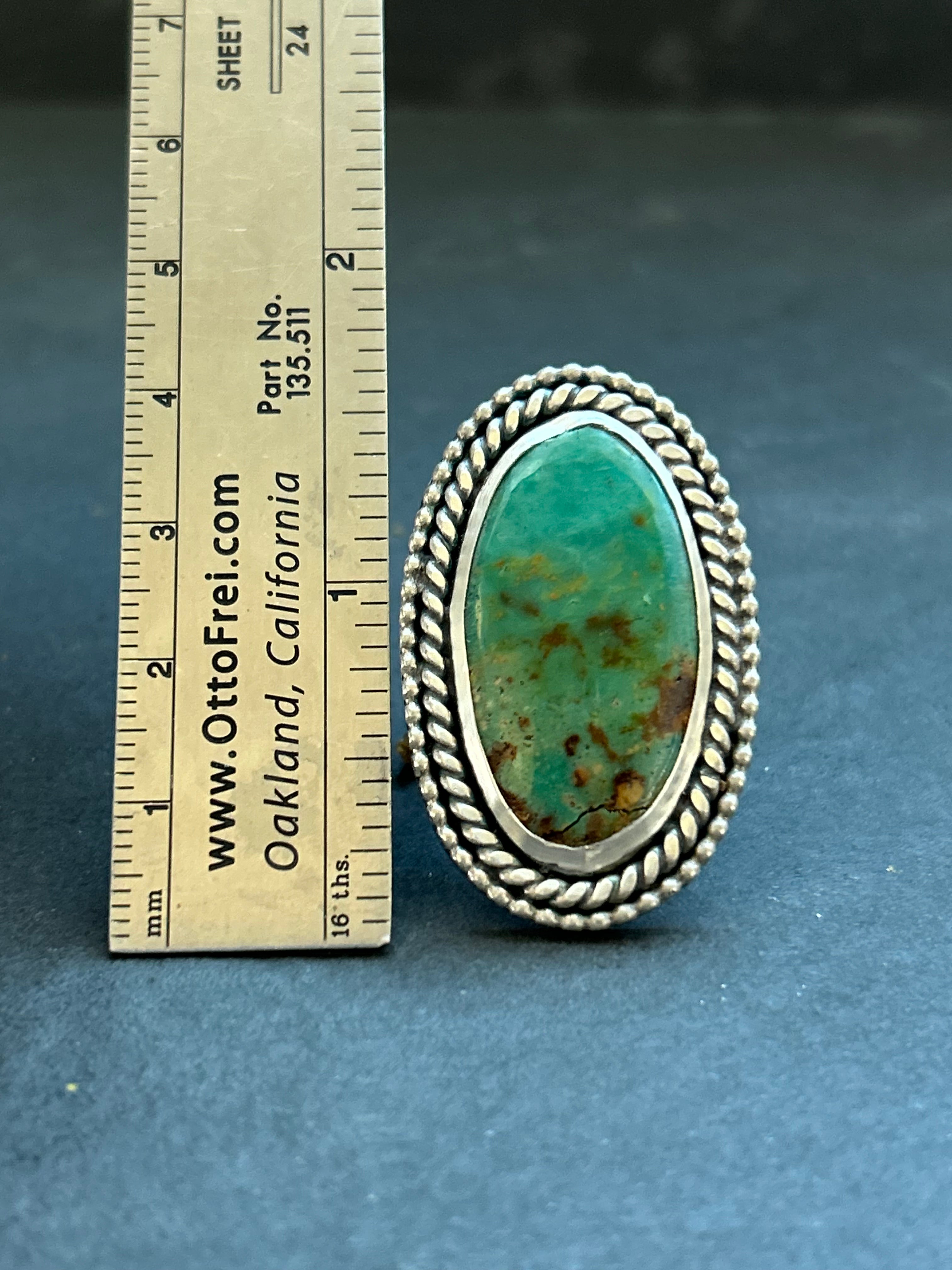Patagonia Turquoise Adjustable Band Ring