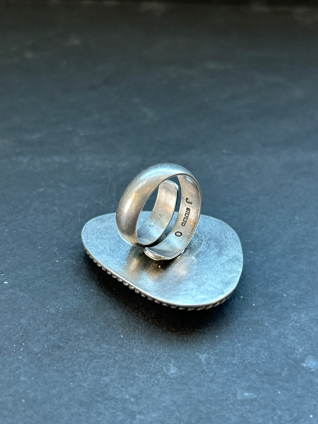 Royston Turquoise Adjustable Band Ring Style #3