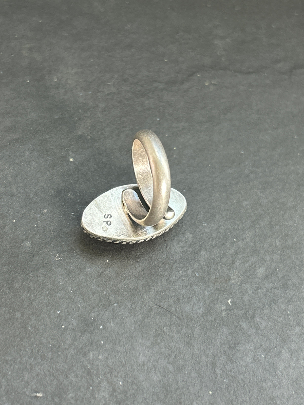 Red Spiny Oyster Adjustable Band Ring