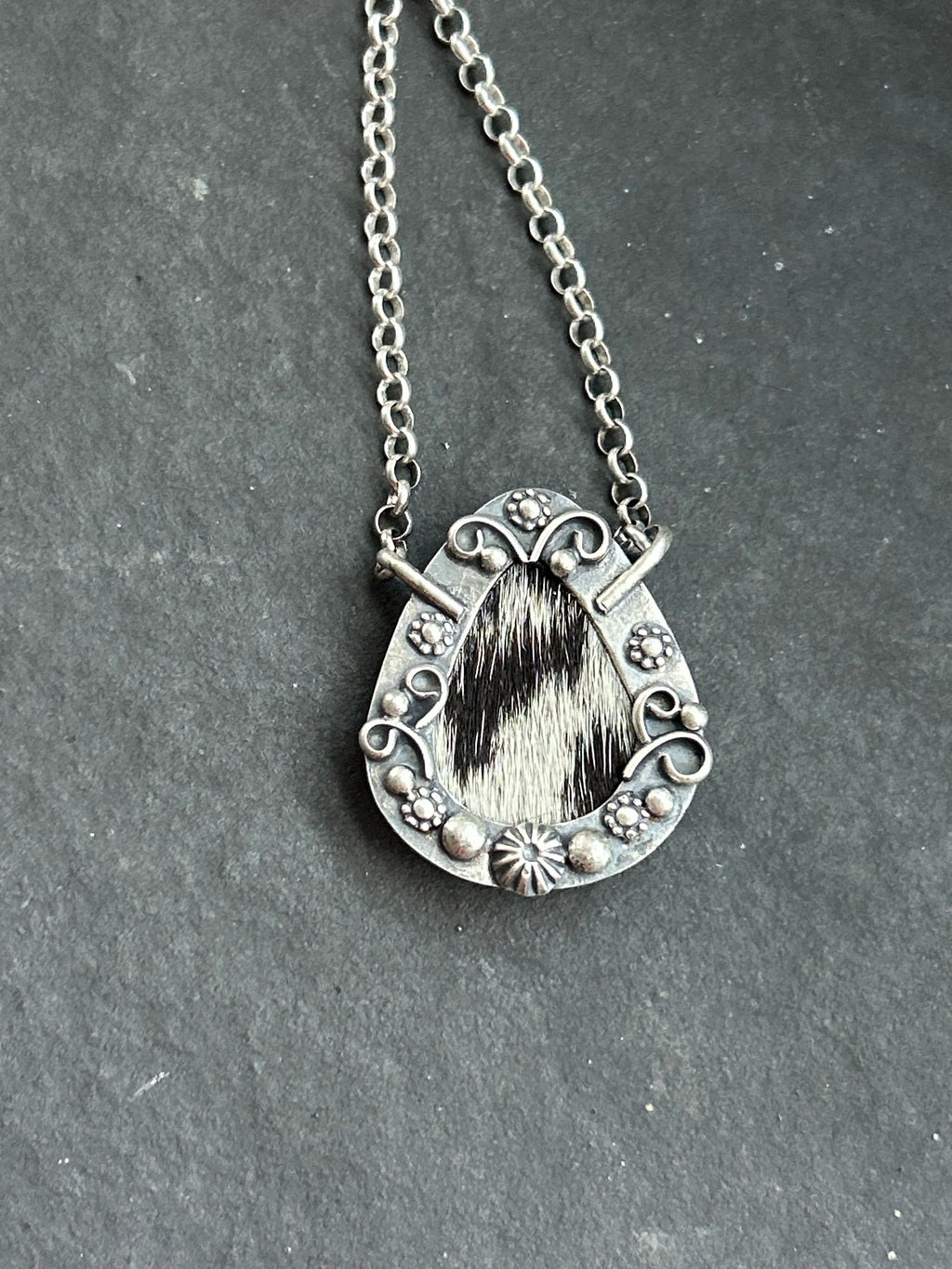 Not Your Basic Heifer Double Sided Necklace Style #3