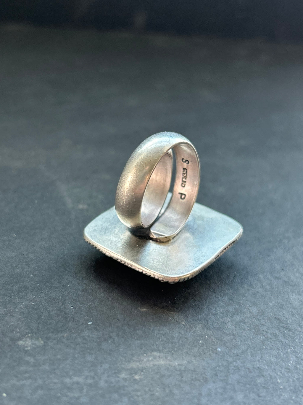Easter Blue Turquoise Adjustable Band Ring Style #1