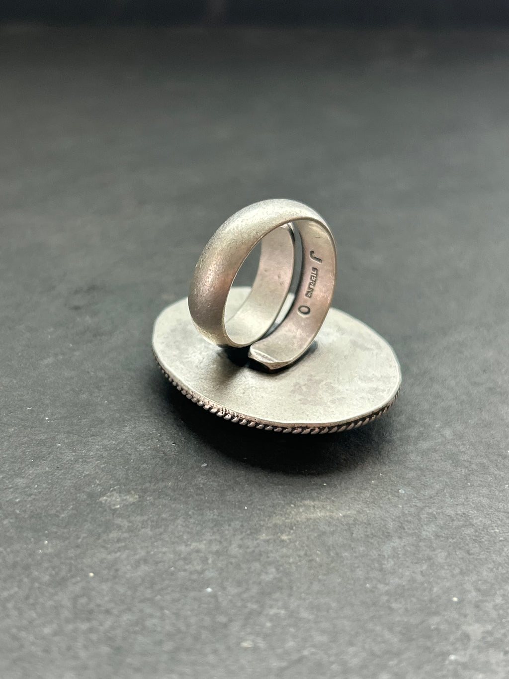 Blackjack Turquoise Adjustable Band Ring Style #2