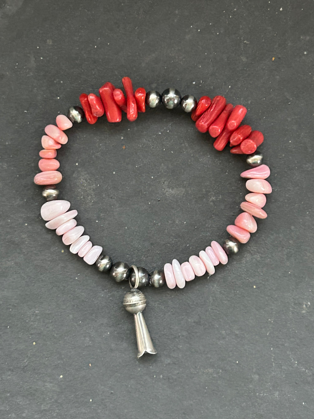 Ombré Mini Blossom Stretchy Stacker Bracelet Style #3