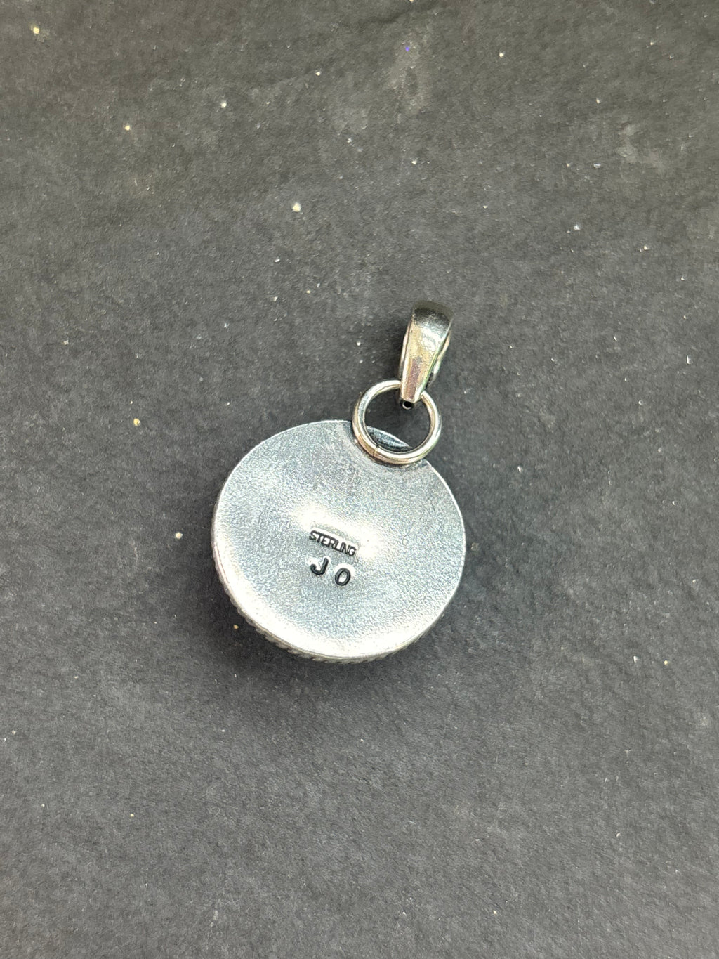 Wings of Courage Ponca Half Shell Pendant