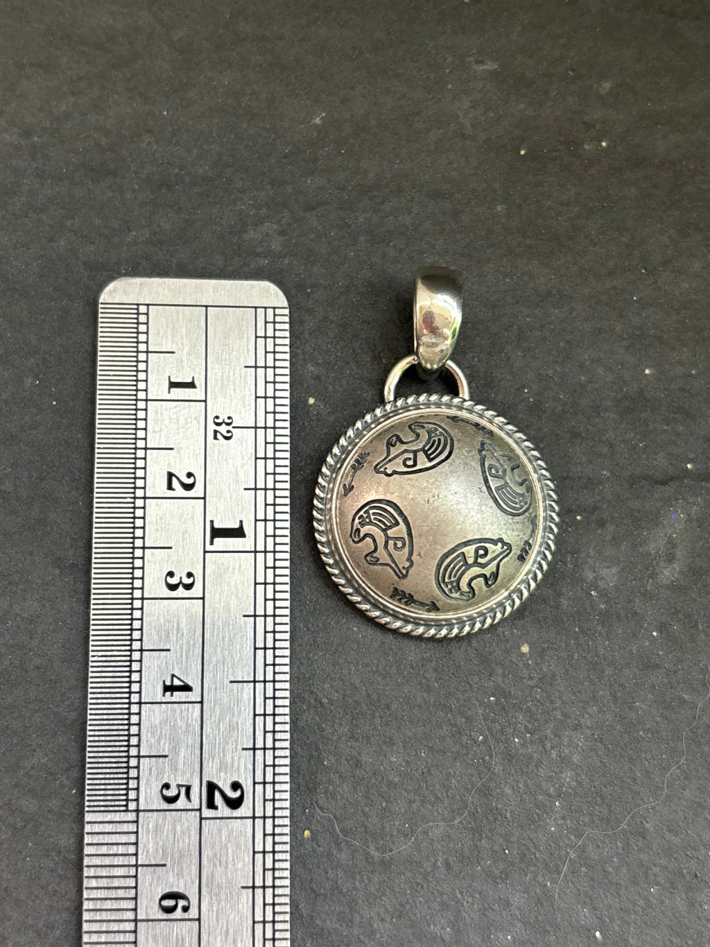 Guided By The Heart Ponca Half Shell Pendant