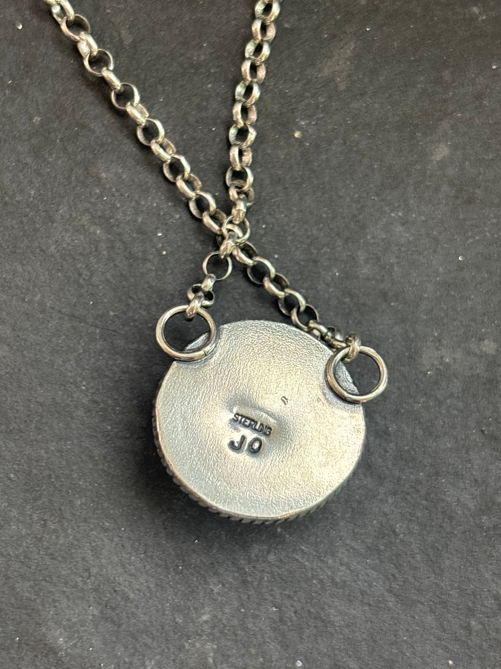 Kokpelli's Journey Ponca Half Shell Necklace