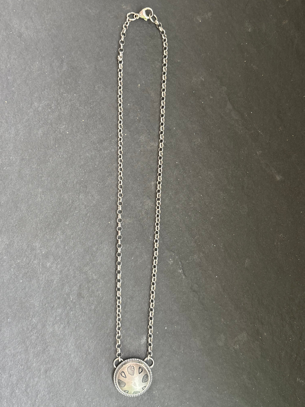 Warrior's Mark Ponca Half Shell Necklace